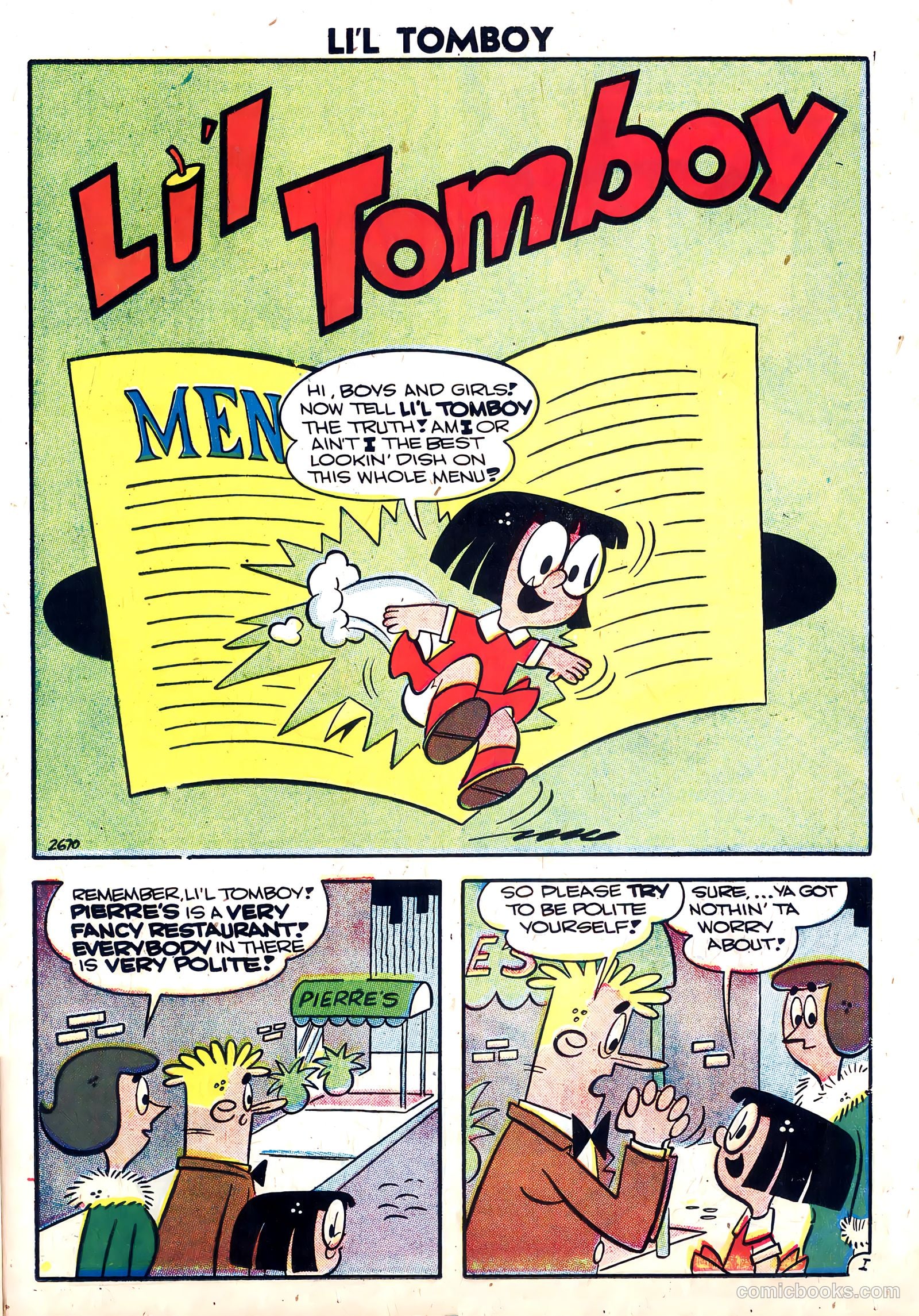 Li'l Tomboy #97 — page 23 of 36