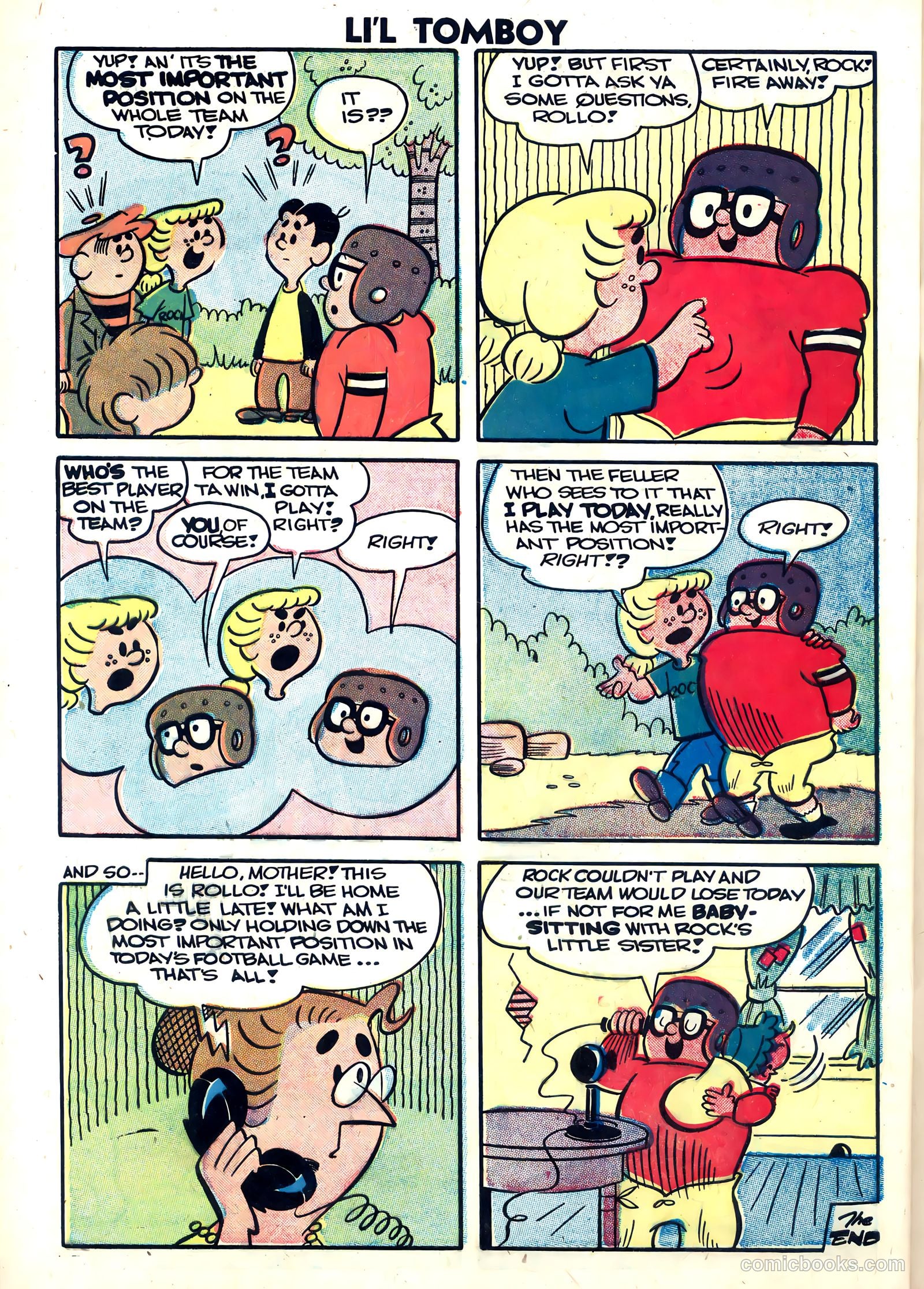 Li'l Tomboy #97 — page 32 of 36