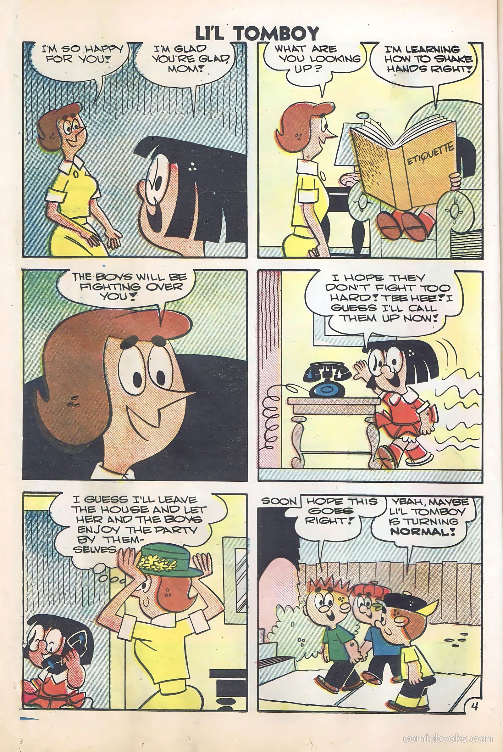 Li'l Tomboy #98 — page 16 of 36