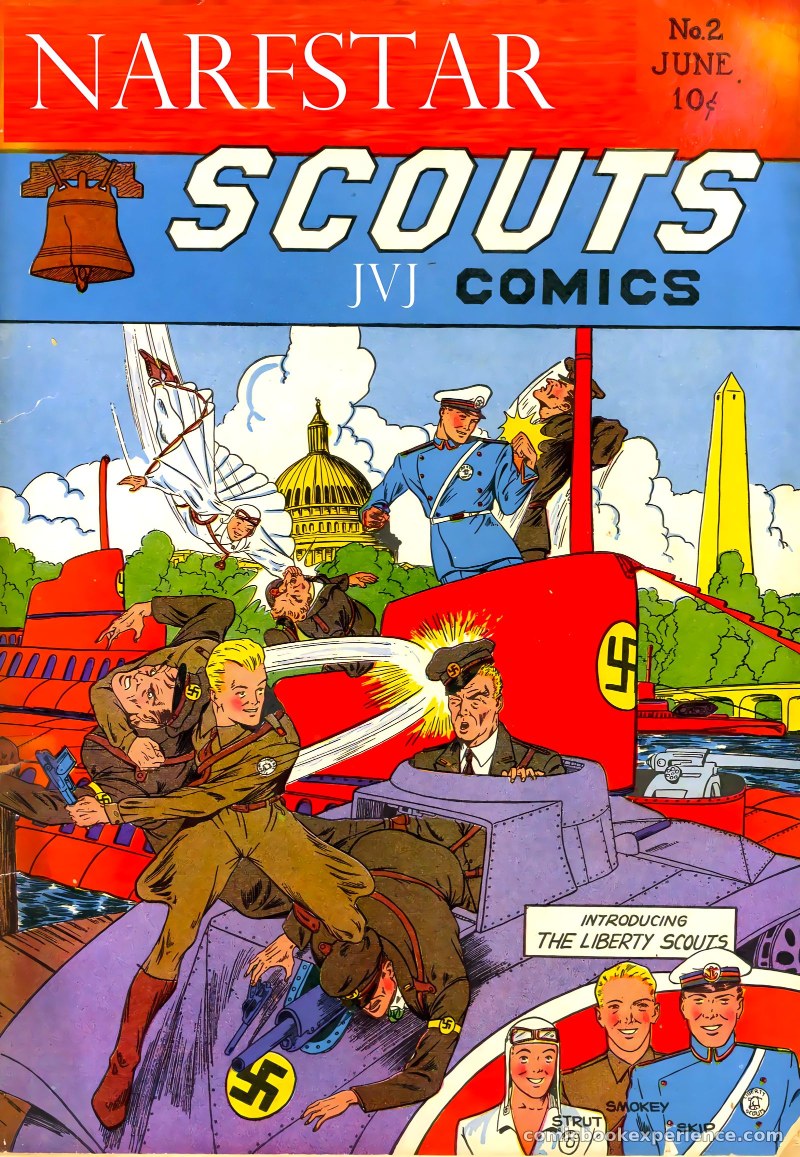 Liberty Scouts Comics #2 — page 1 of 69