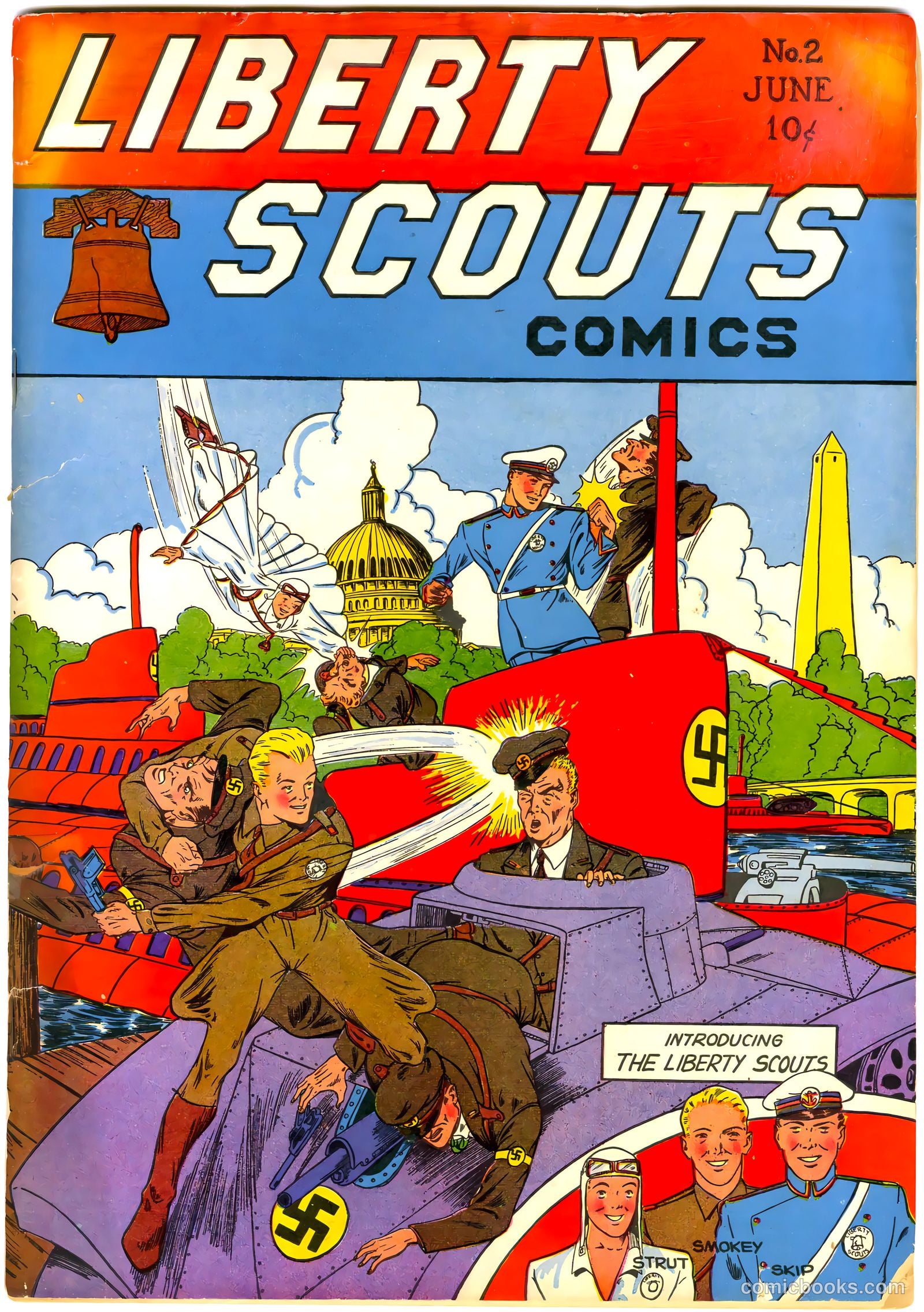 Liberty Scouts Comics #2 — page 2 of 69