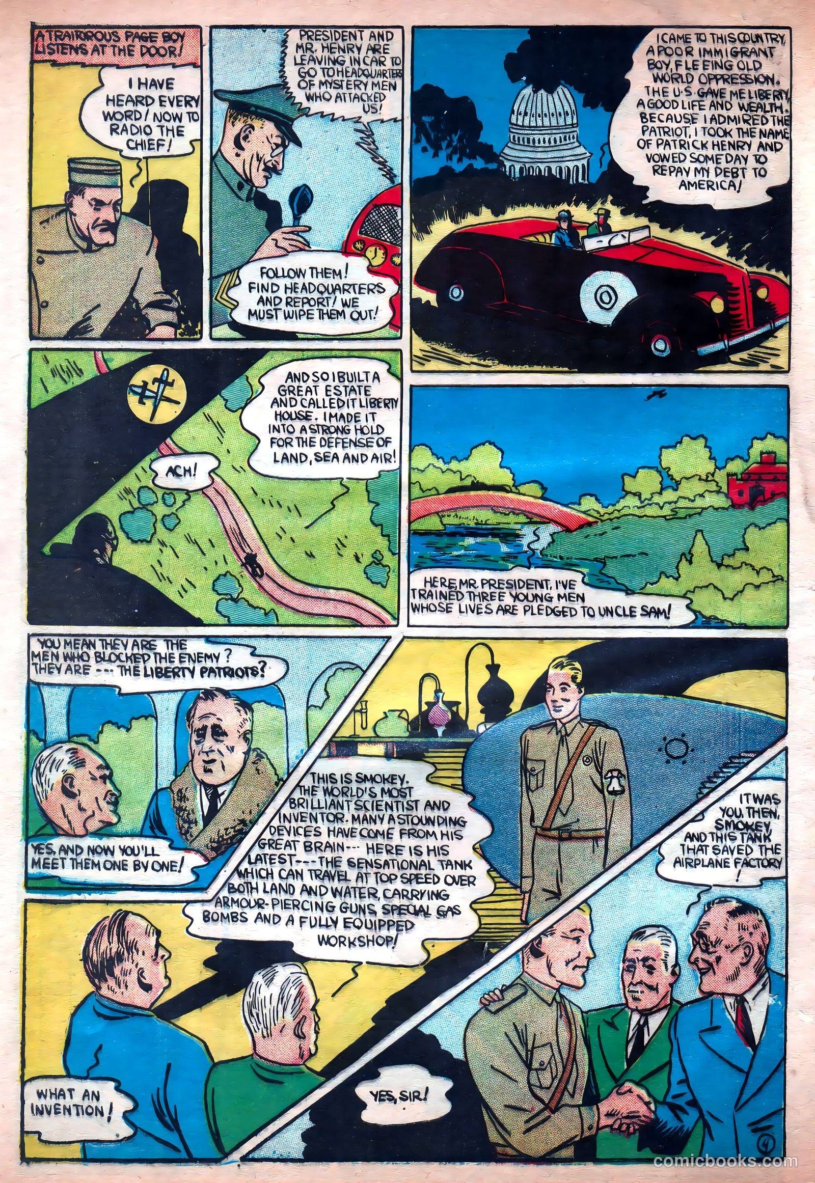 Liberty Scouts Comics #2 — page 7 of 69