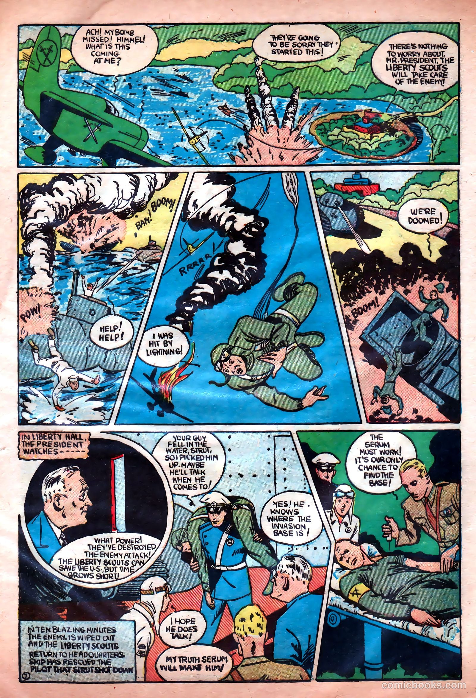 Liberty Scouts Comics #2 — page 10 of 69