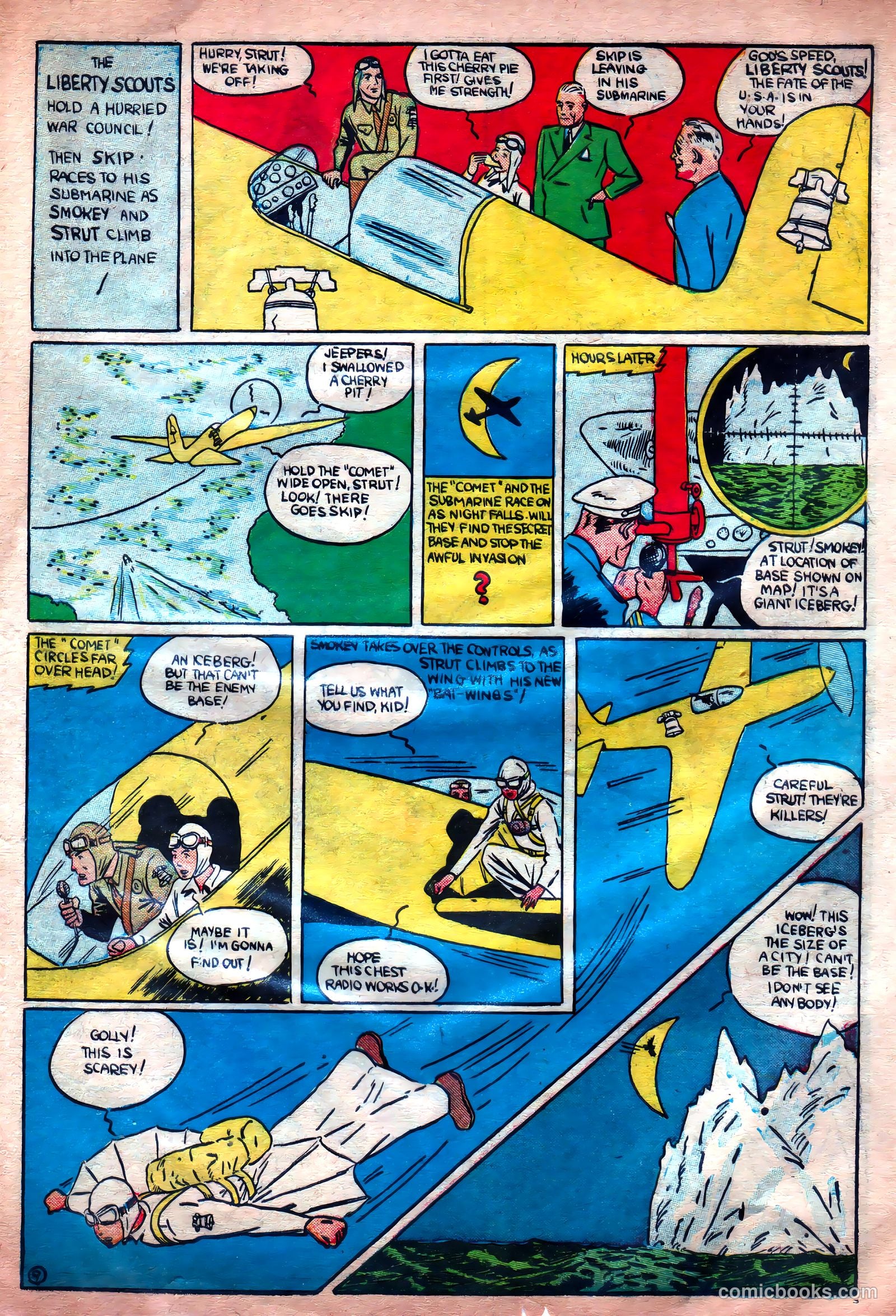 Liberty Scouts Comics #2 — page 12 of 69