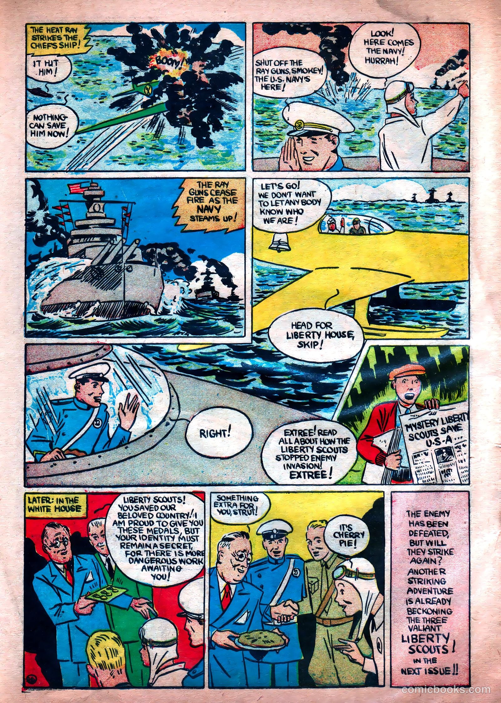 Liberty Scouts Comics #2 — page 19 of 69