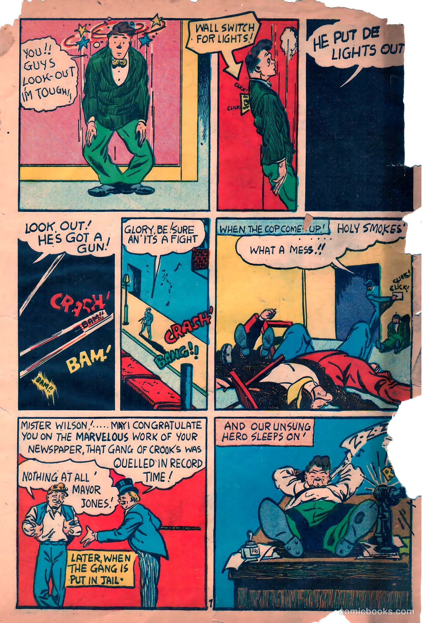 Liberty Scouts Comics #2 — page 66 of 69