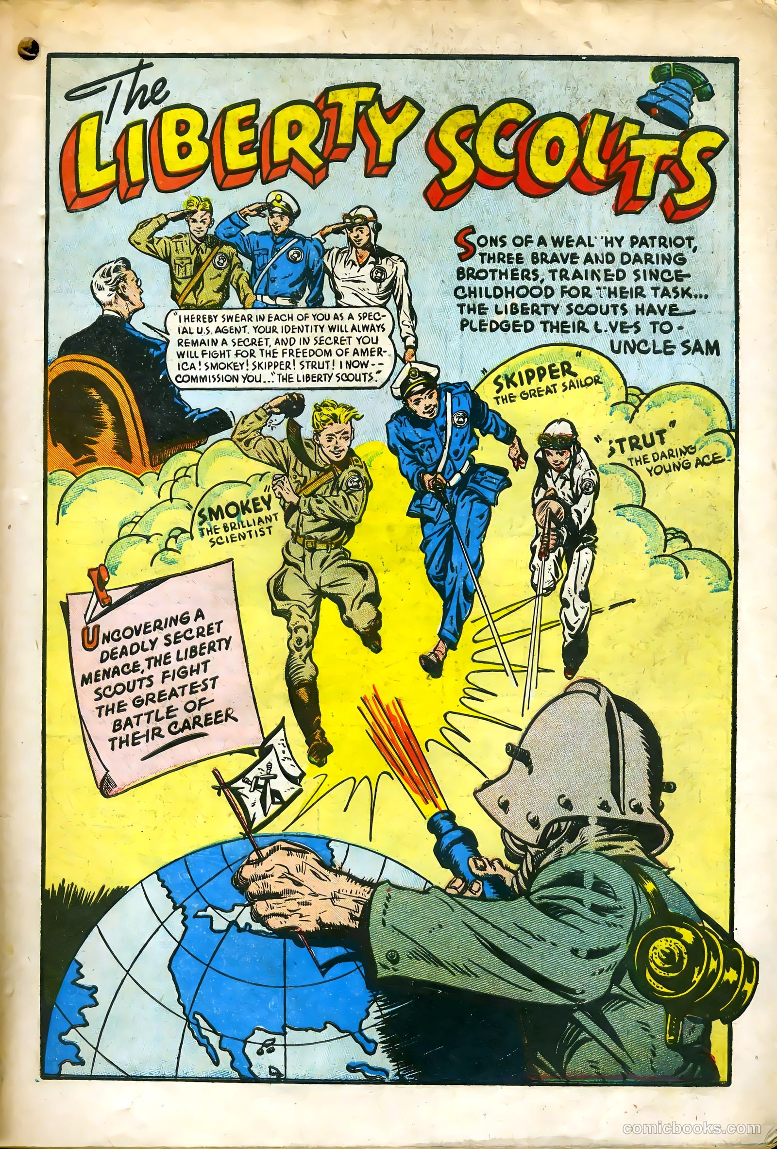 Liberty Scouts Comics #3 — page 3 of 68