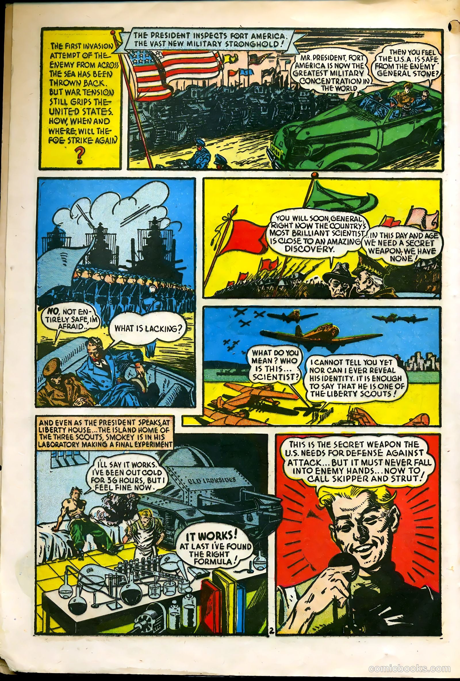 Liberty Scouts Comics #3 — page 4 of 68