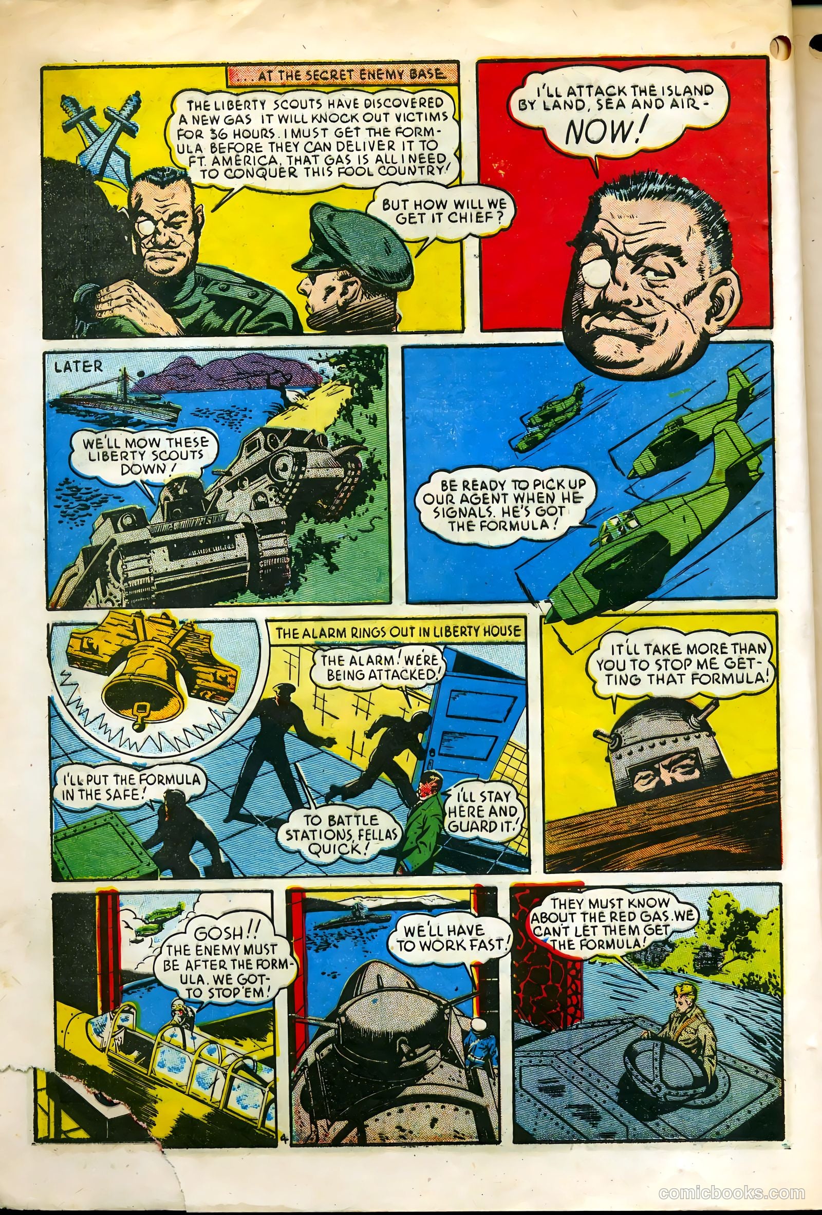 Liberty Scouts Comics #3 — page 6 of 68