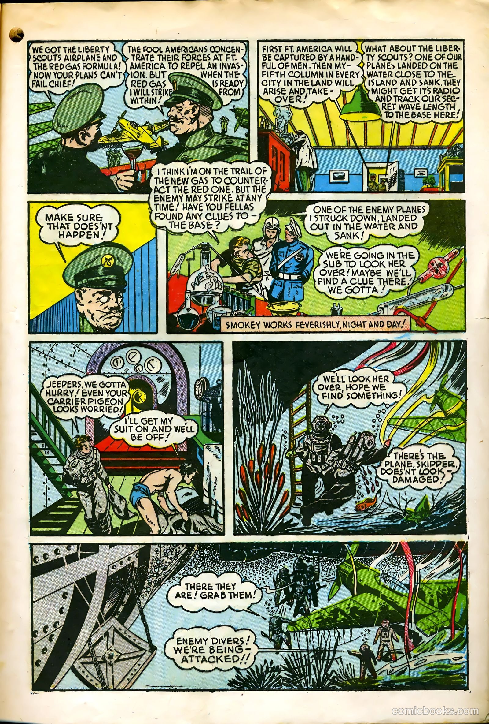 Liberty Scouts Comics #3 — page 9 of 68