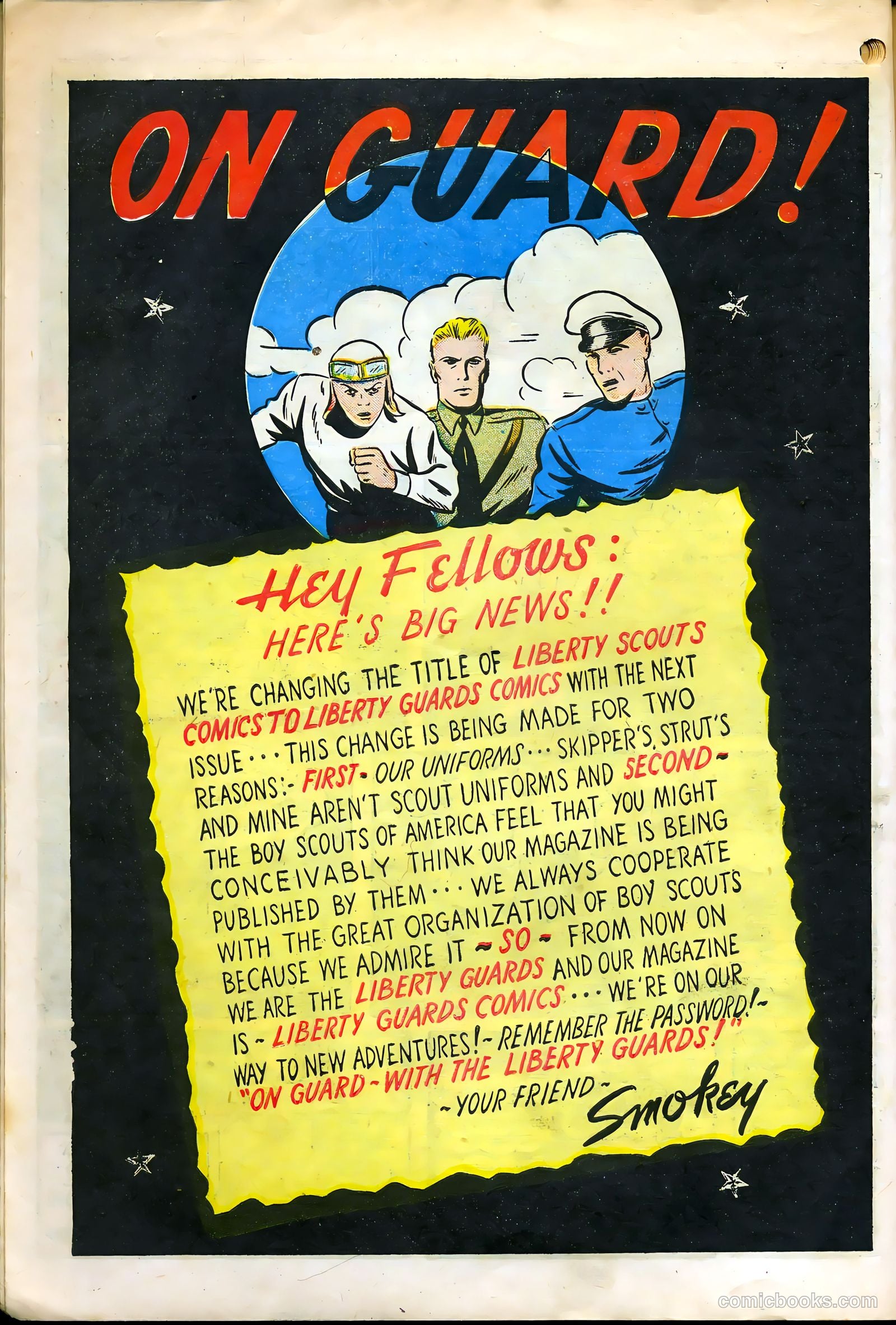 Liberty Scouts Comics #3 — page 18 of 68