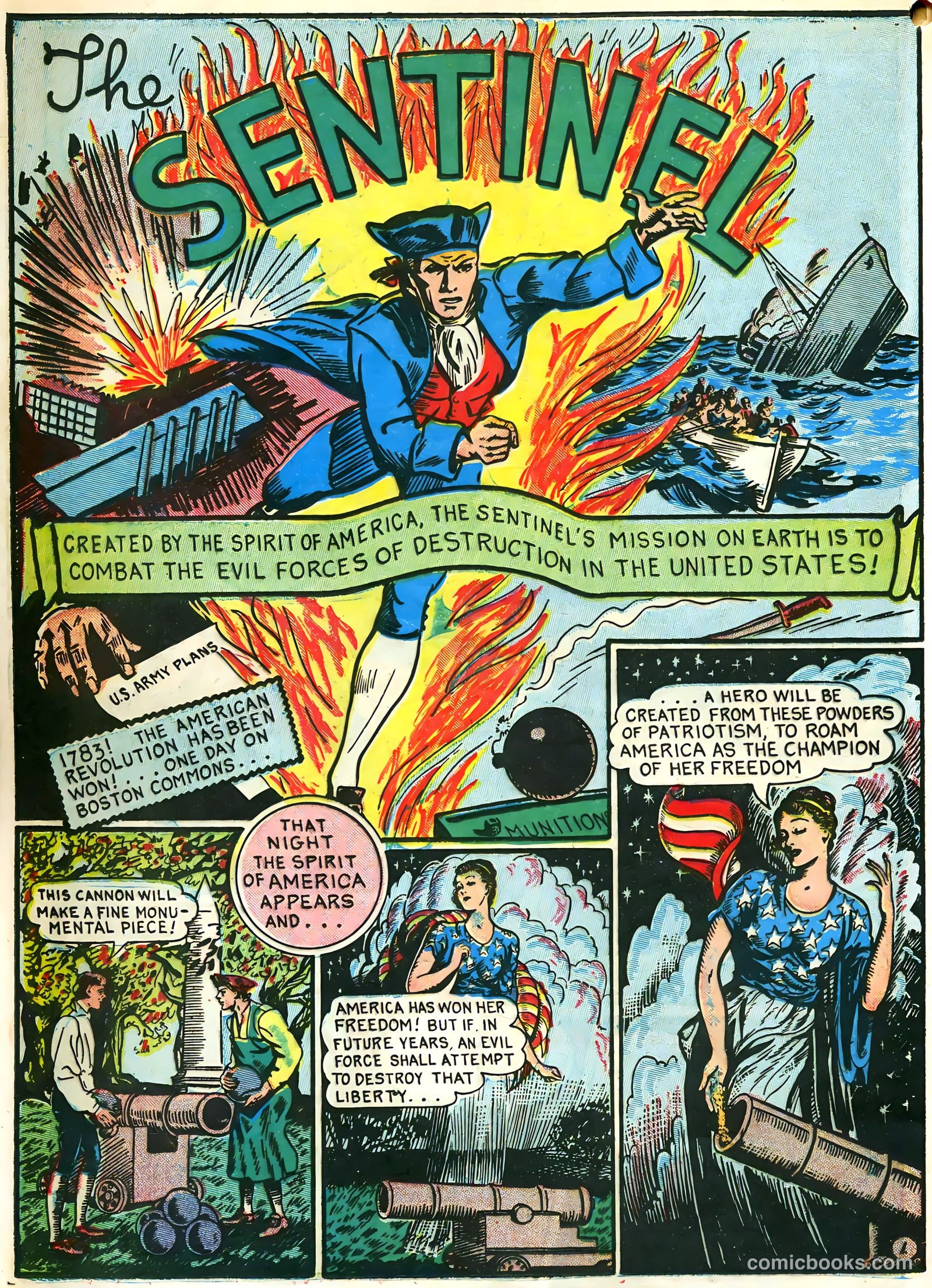 Liberty Scouts Comics #3 — page 44 of 68