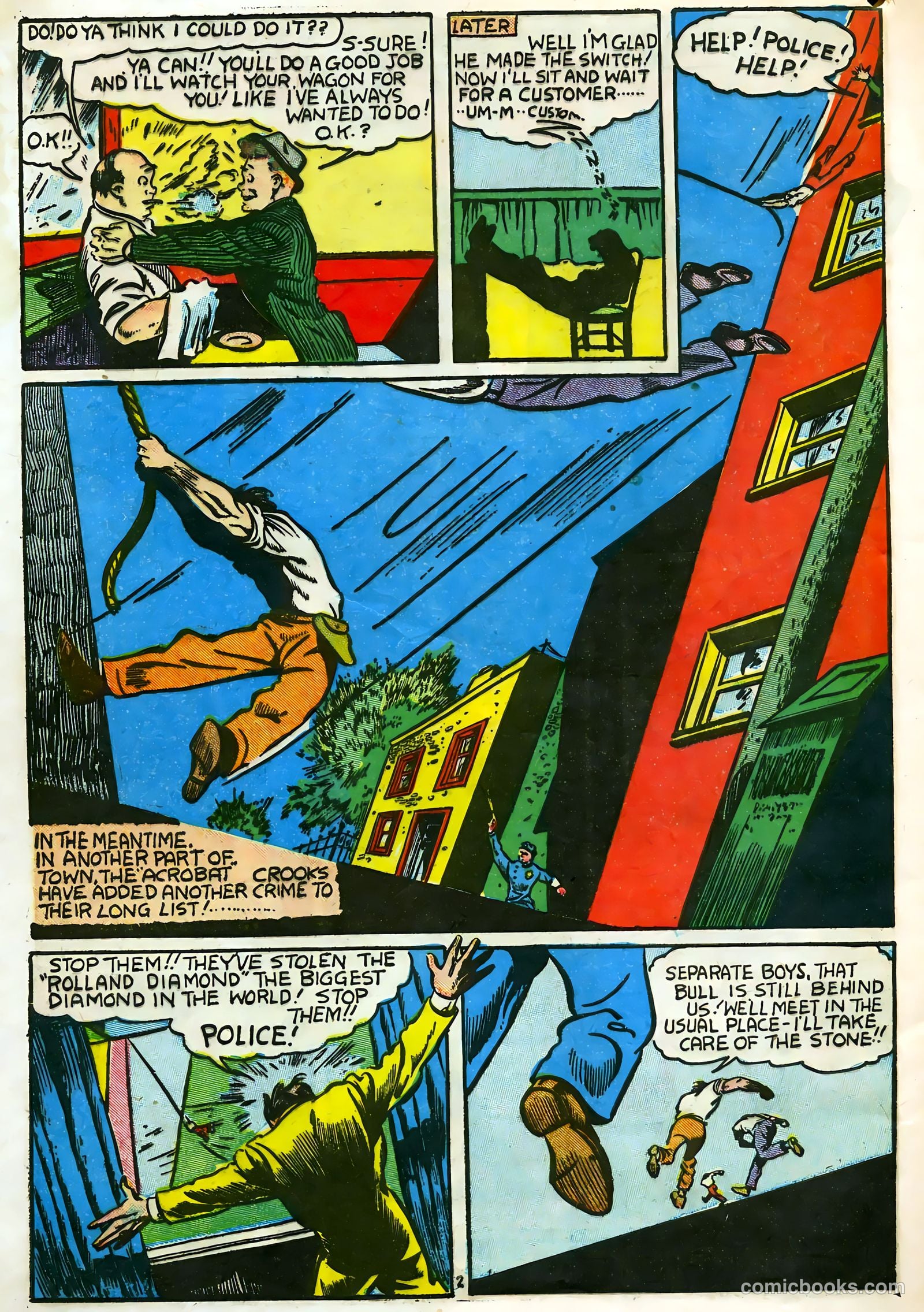Liberty Scouts Comics #3 — page 60 of 68