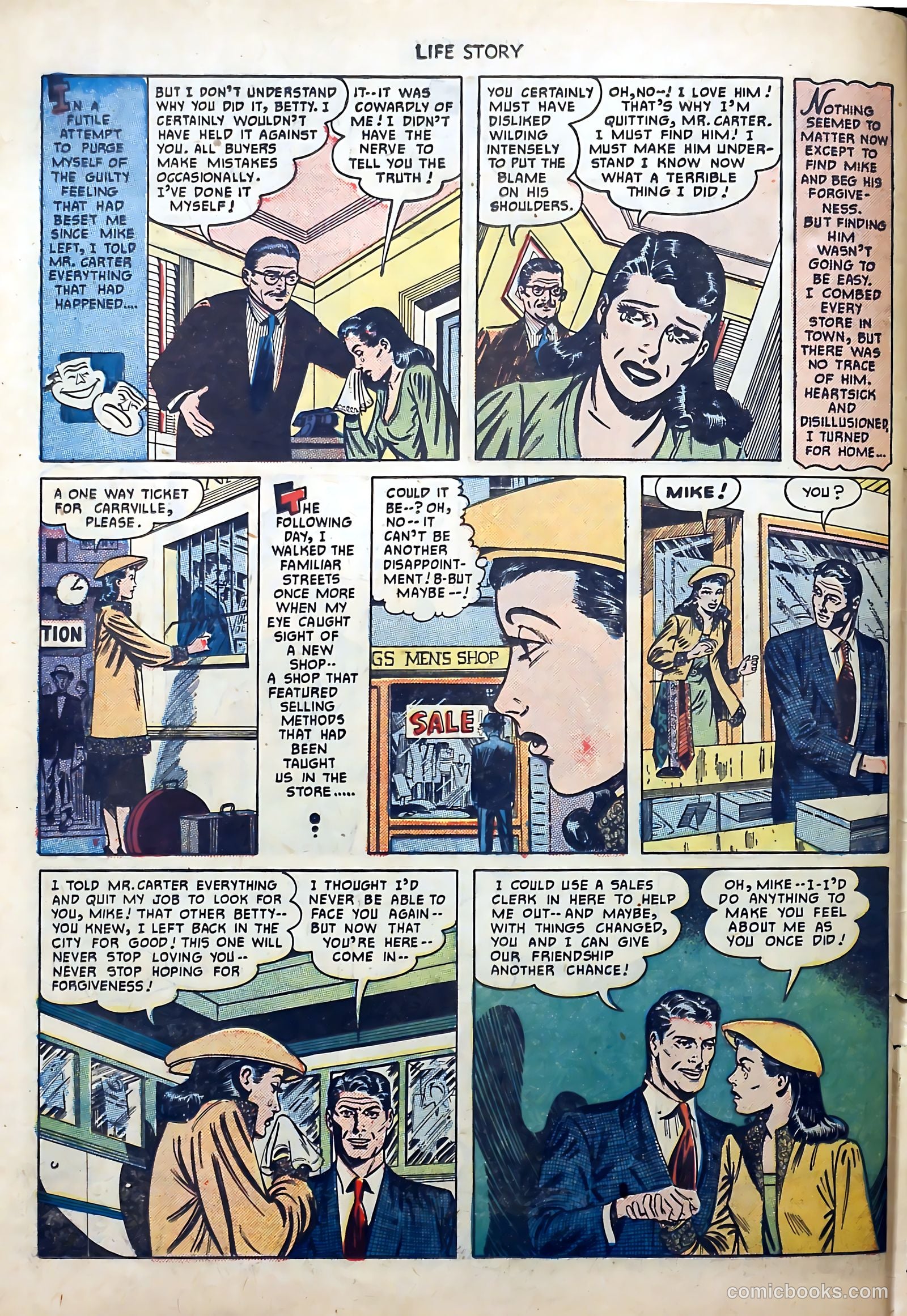 Life Story #23 — page 34 of 36