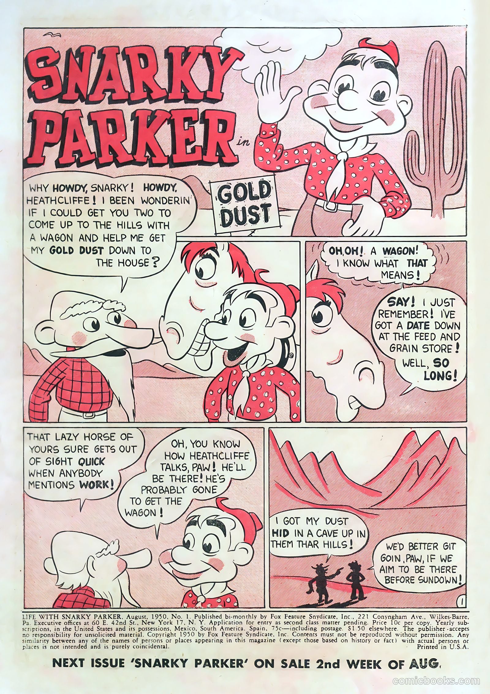 Life with Snarky Parker #1 — page 2 of 36