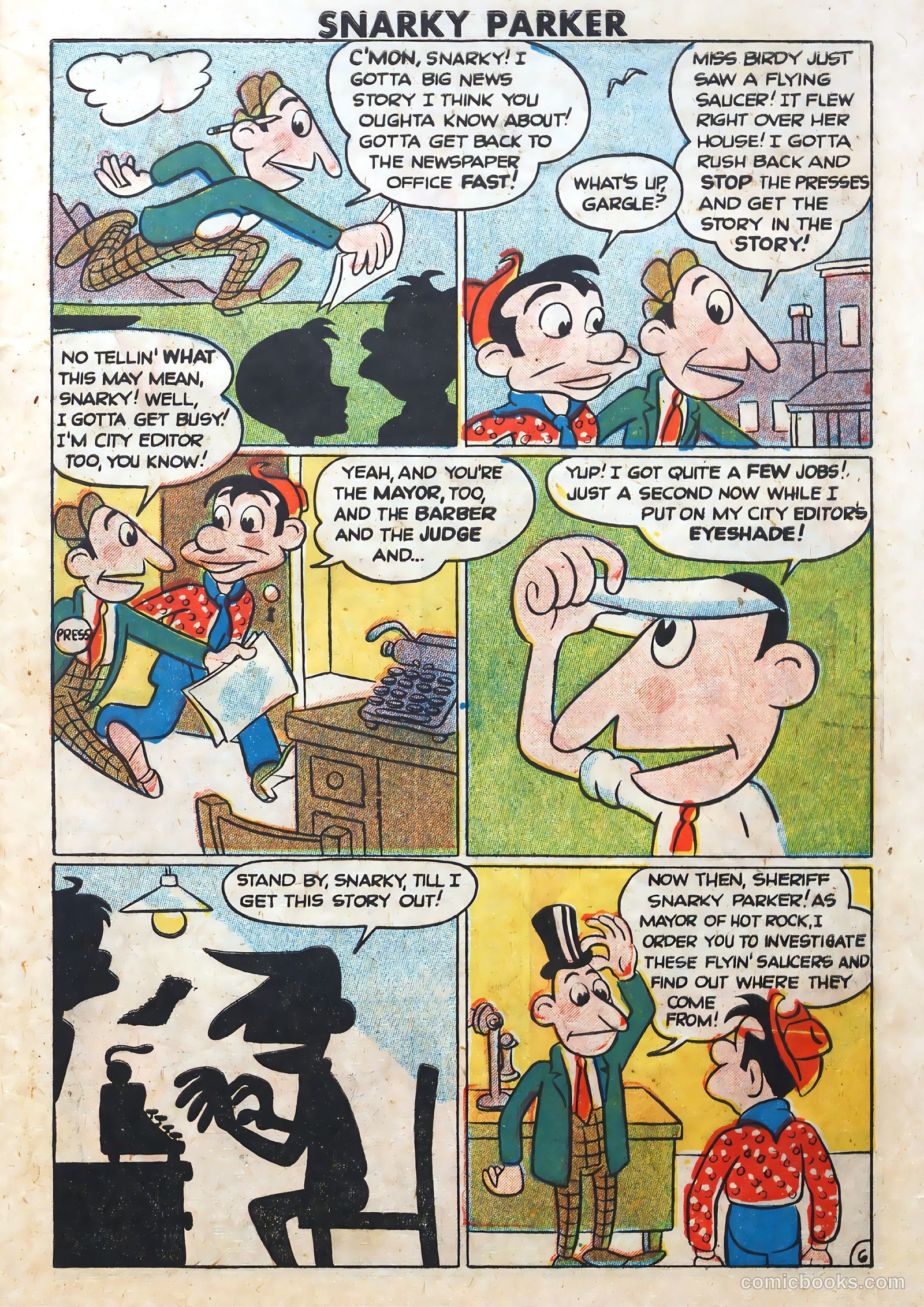 Life with Snarky Parker #1 — page 7 of 36
