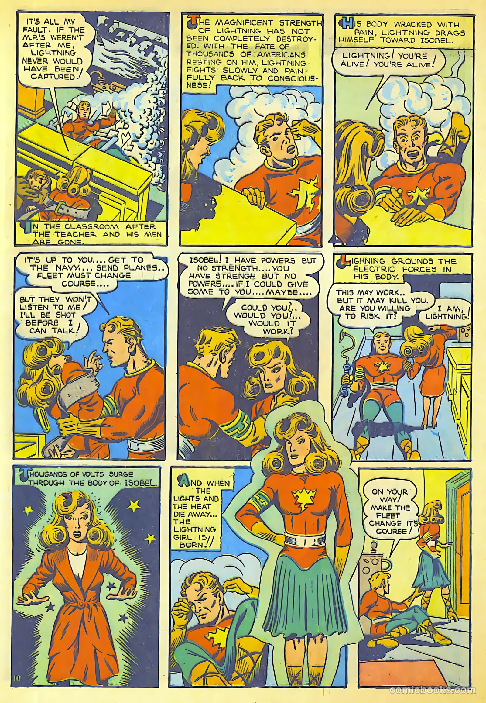 Lightning Comics #1 — page 12 of 66