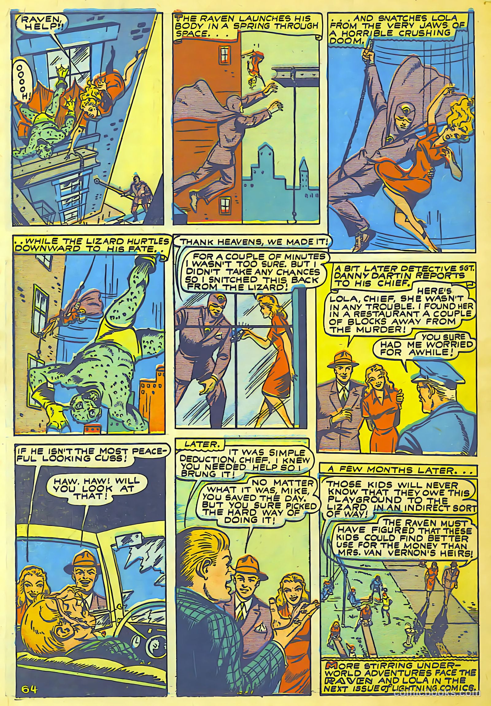 Lightning Comics #1 — page 64 of 66