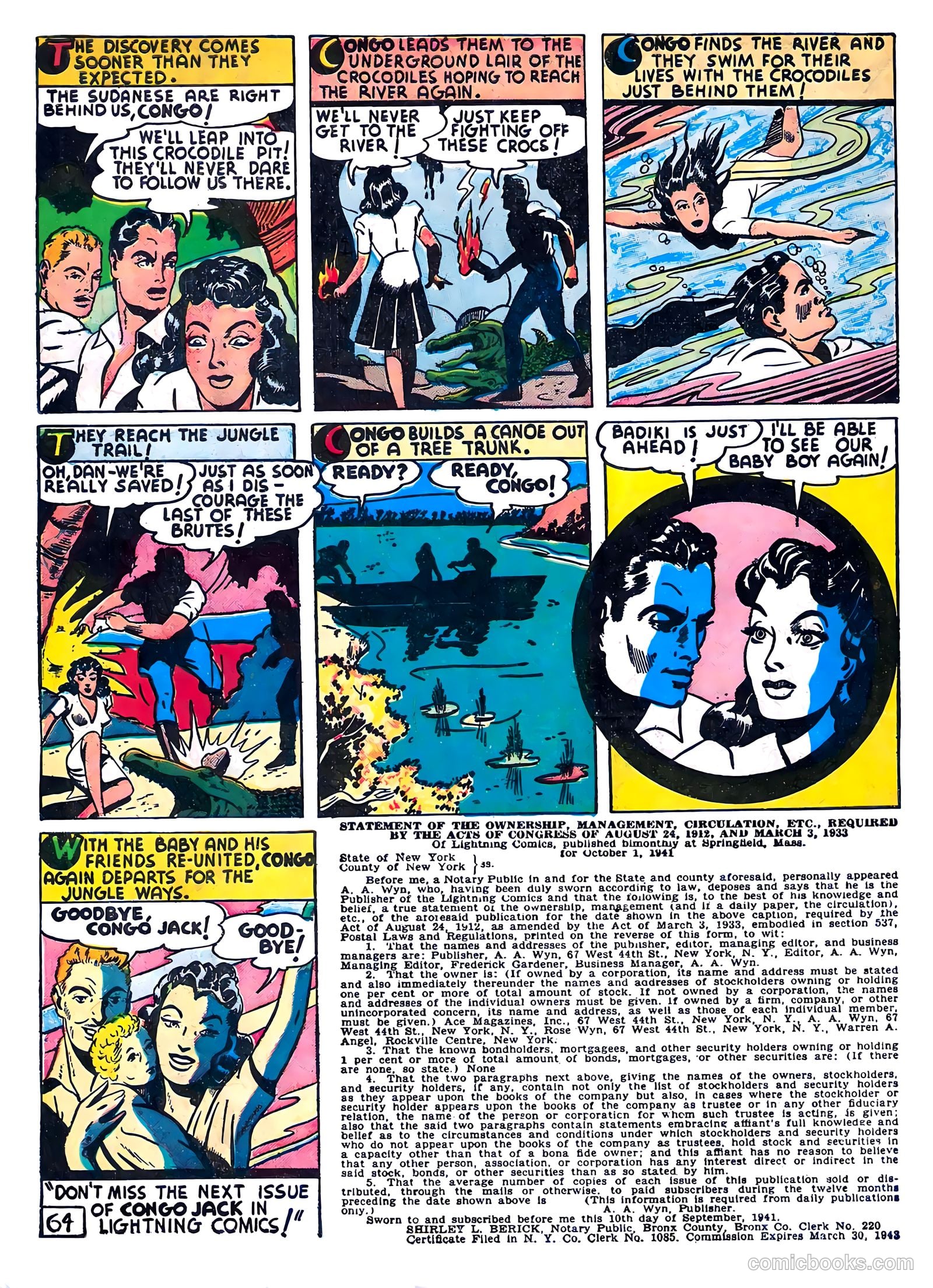 Lightning Comics #5 — page 68 of 72