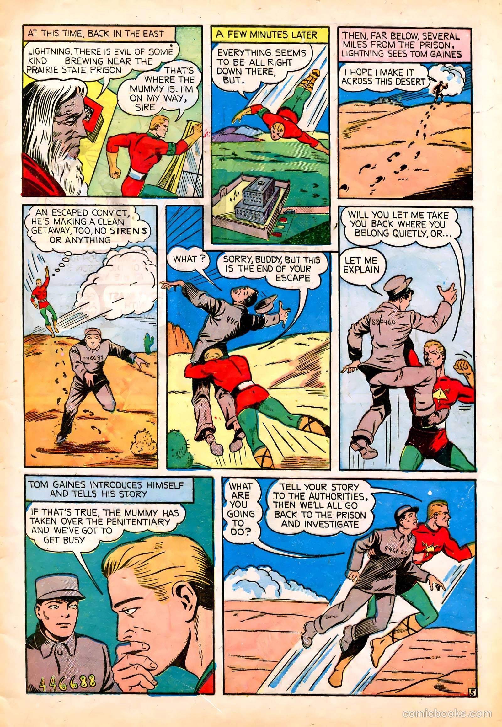 Lightning Comics #6 — page 7 of 68