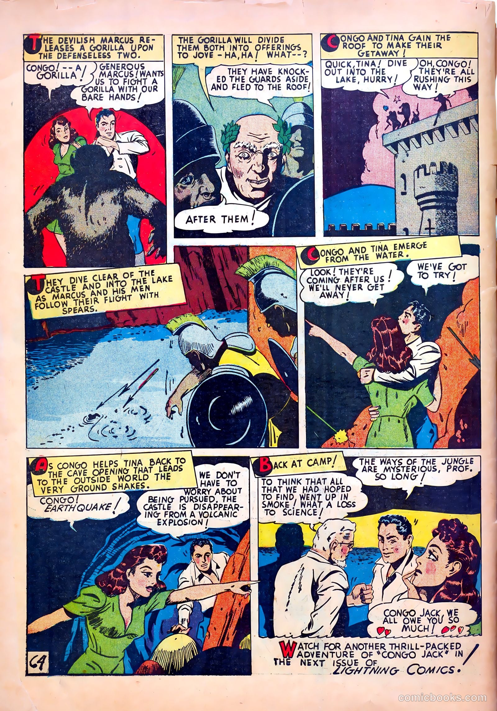 Lightning Comics #6 — page 66 of 68