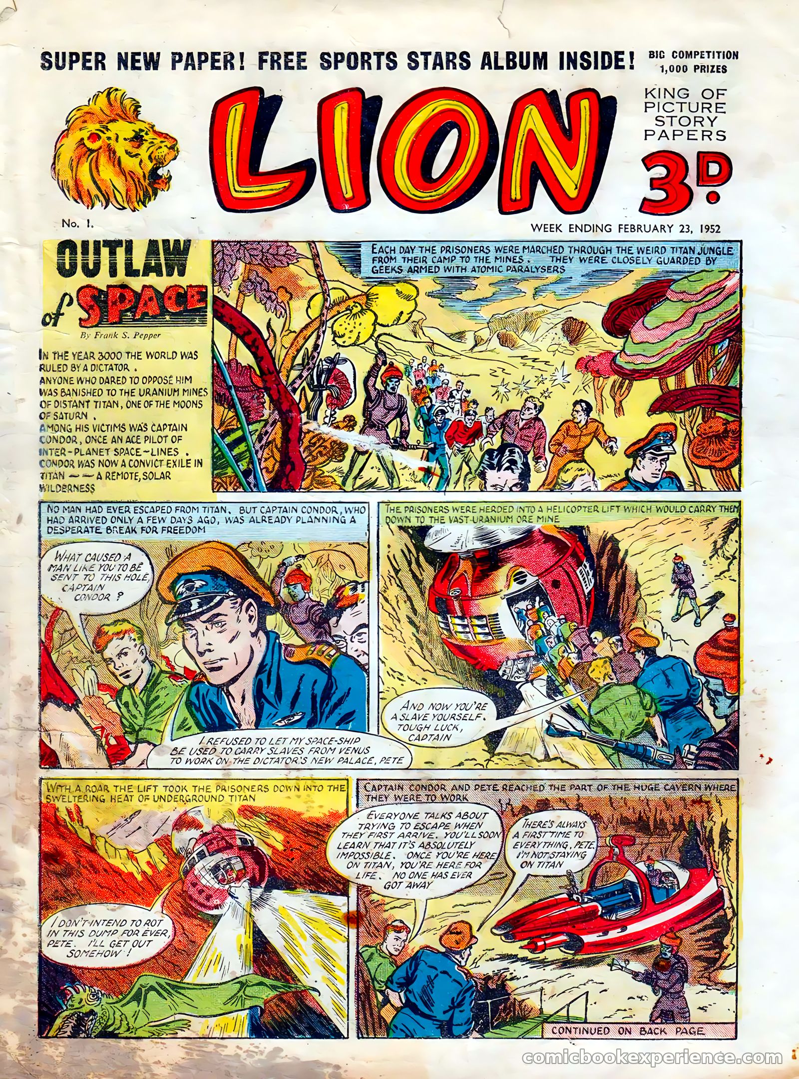 Lion #1 — page 1 of 24