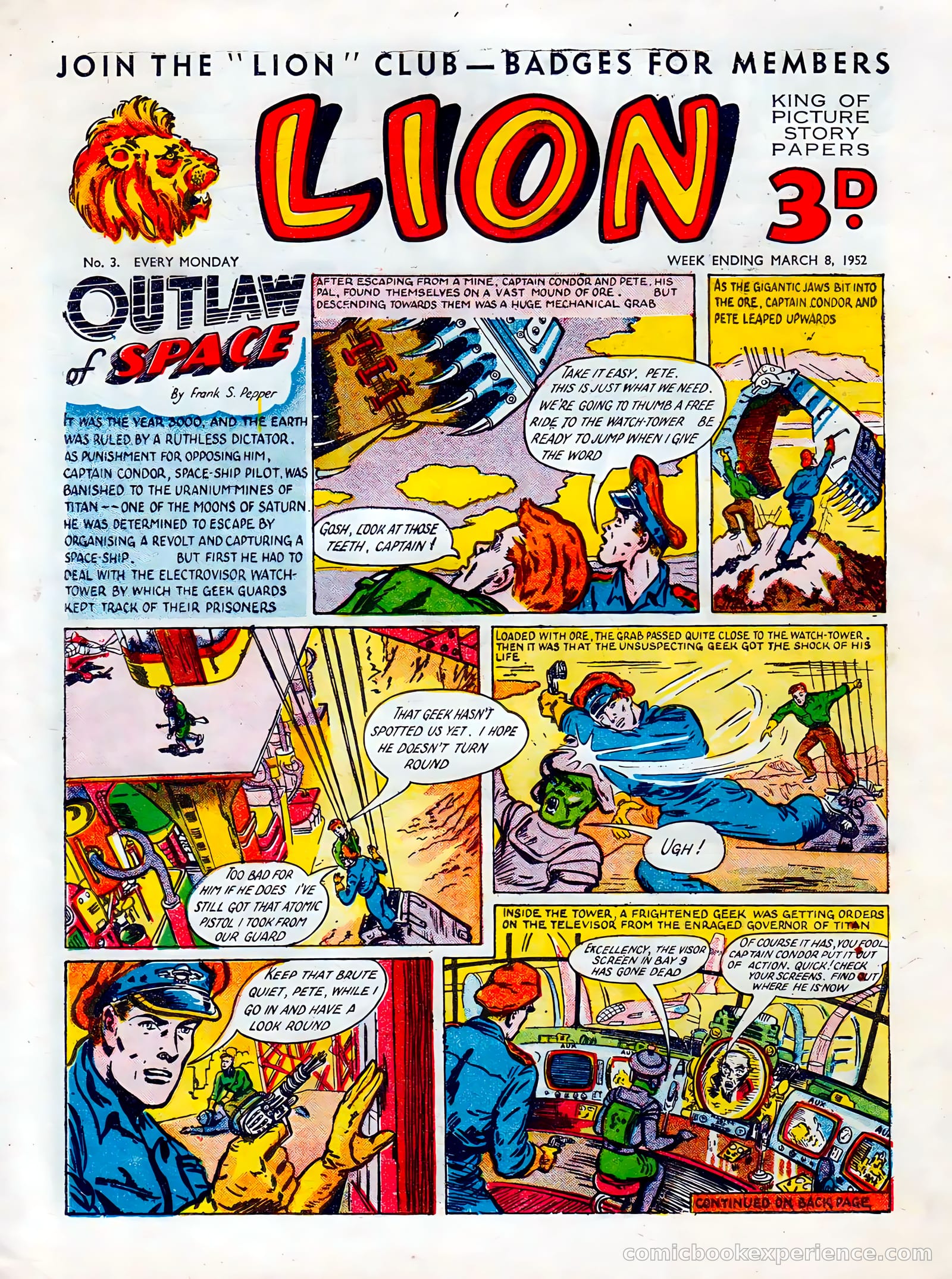 Lion #3 — page 1 of 20
