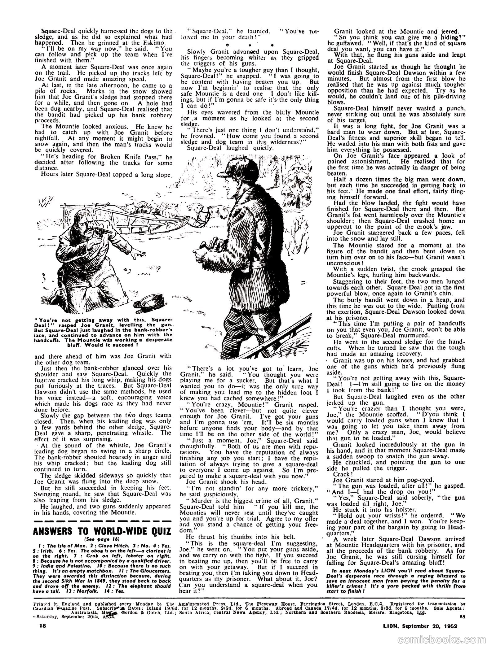Lion #31 — page 18 of 20