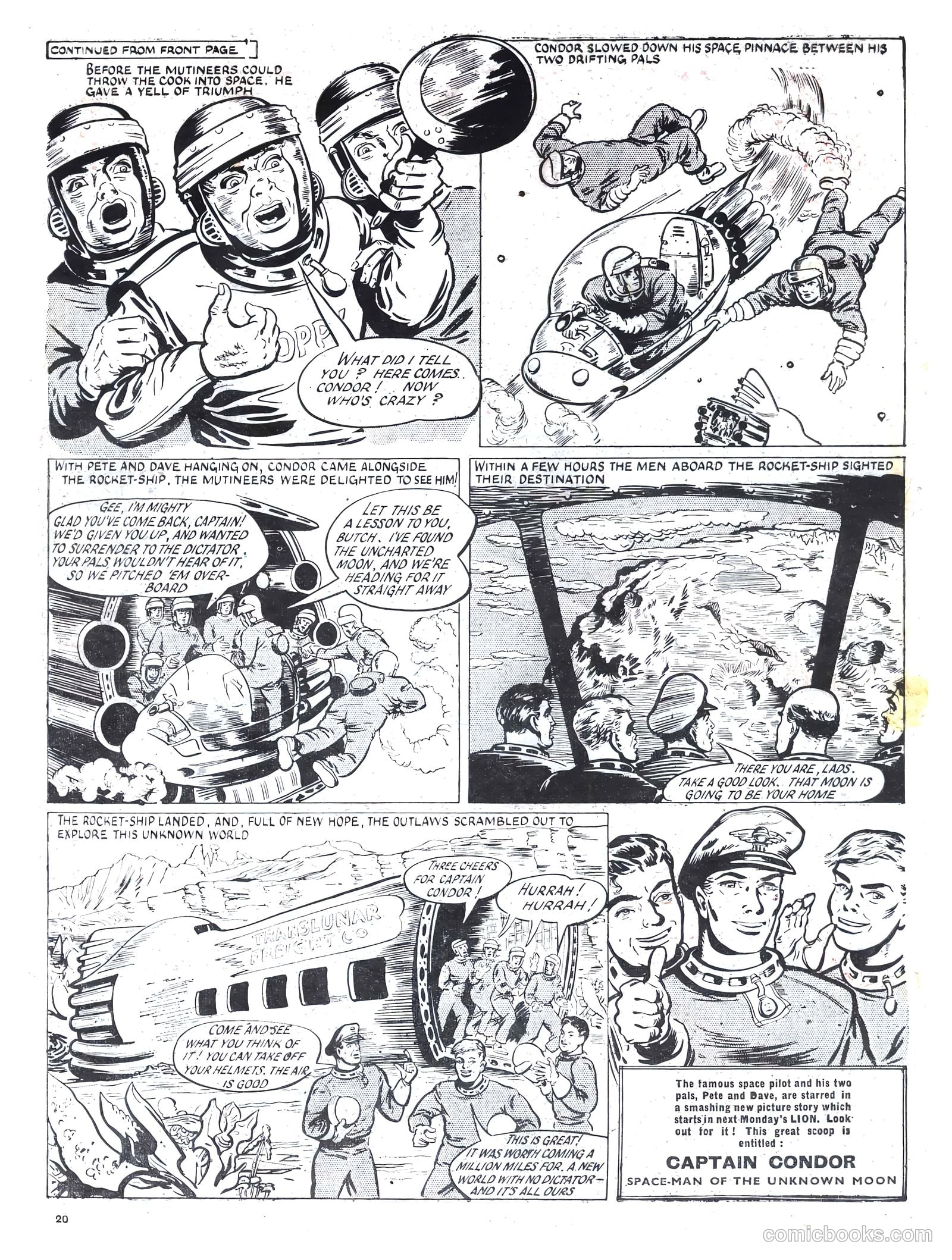 Lion #38 — page 20 of 20