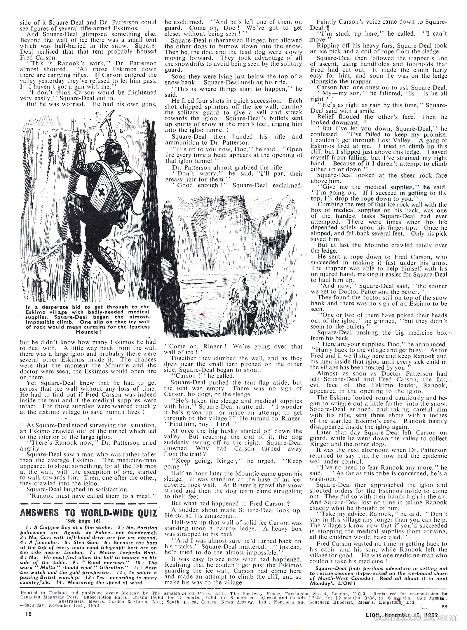 Lion #39 — page 18 of 20