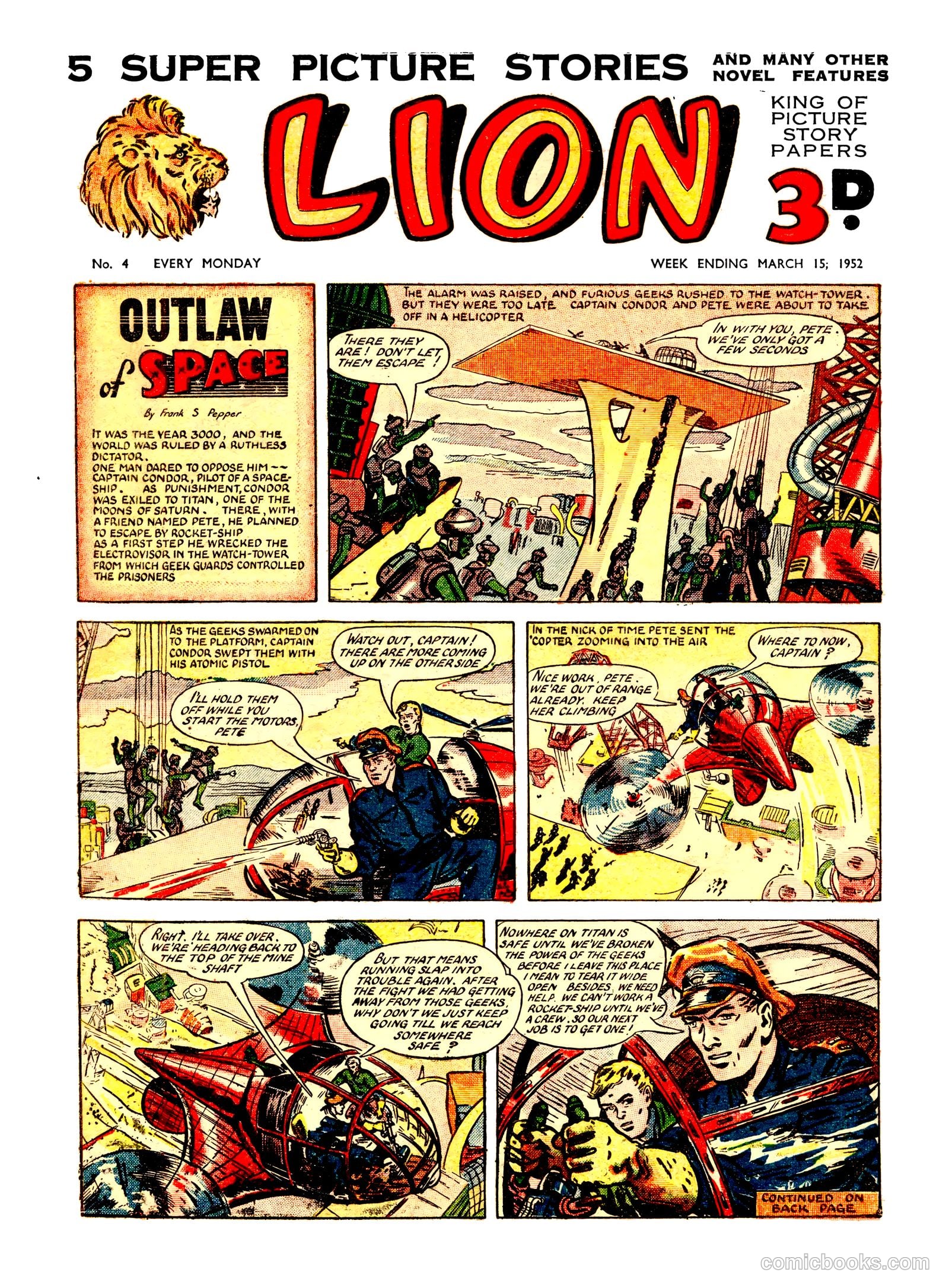 Lion #4 — page 1 of 20