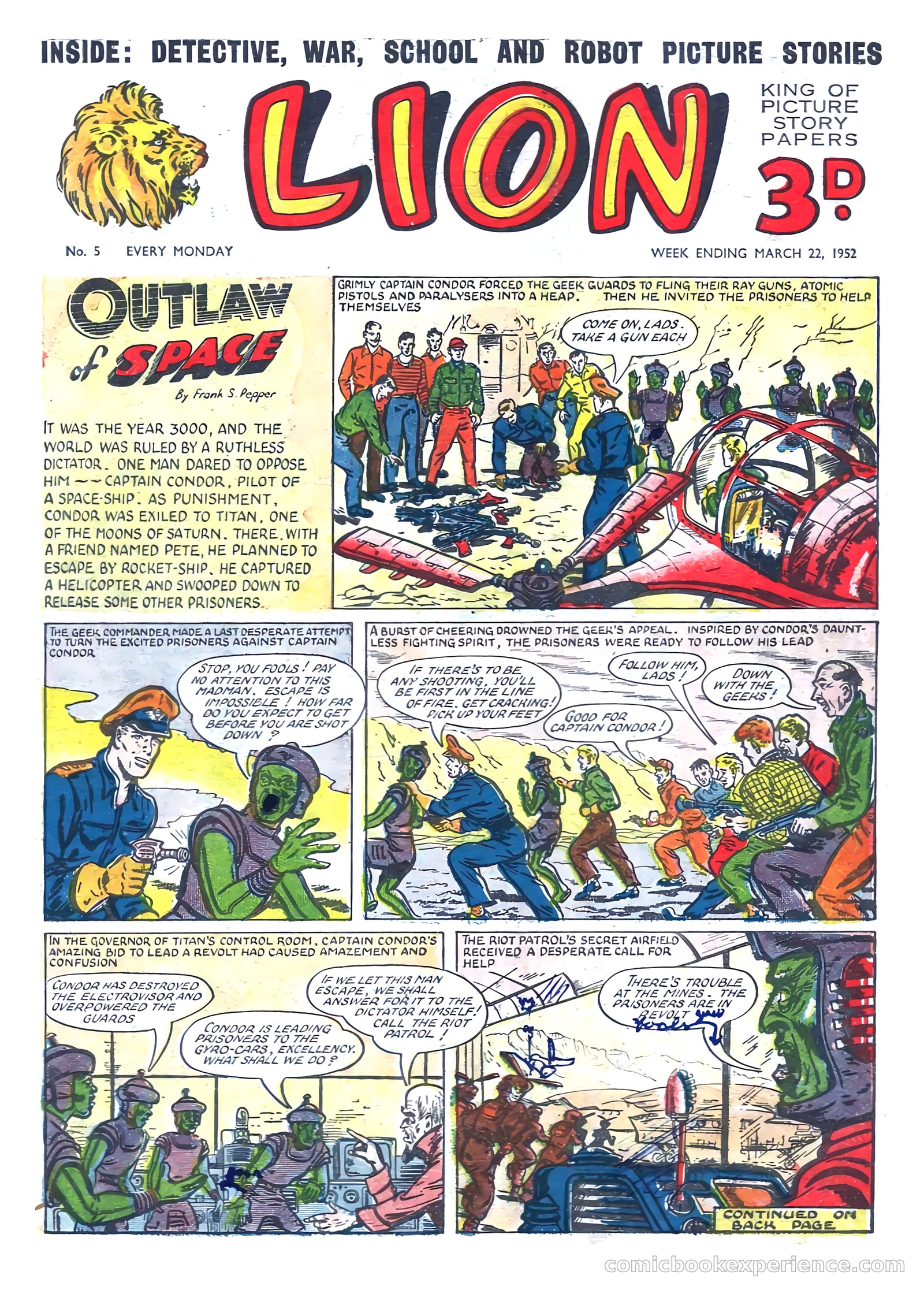 Lion #5 — page 1 of 20