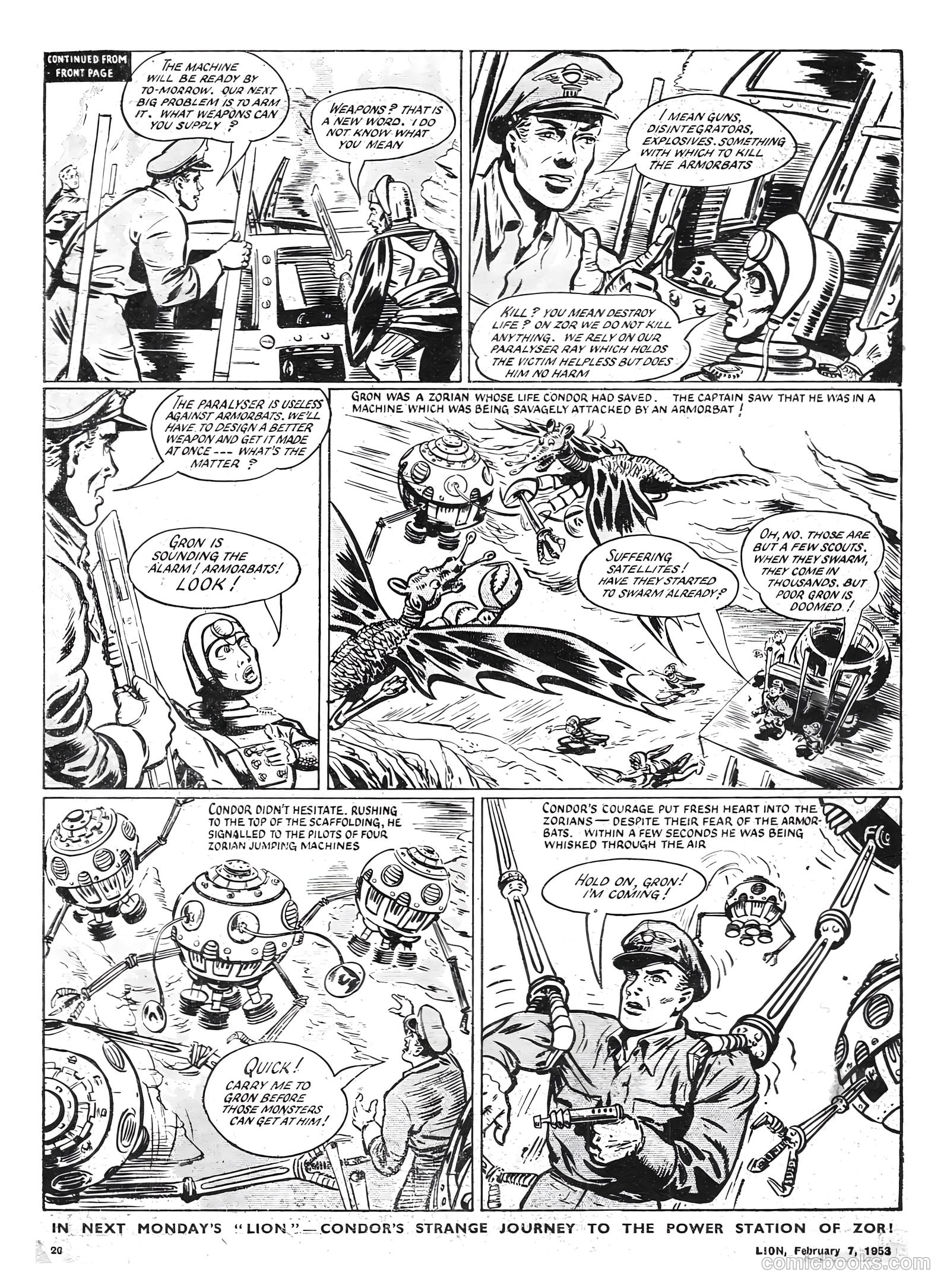 Lion #51 — page 20 of 20