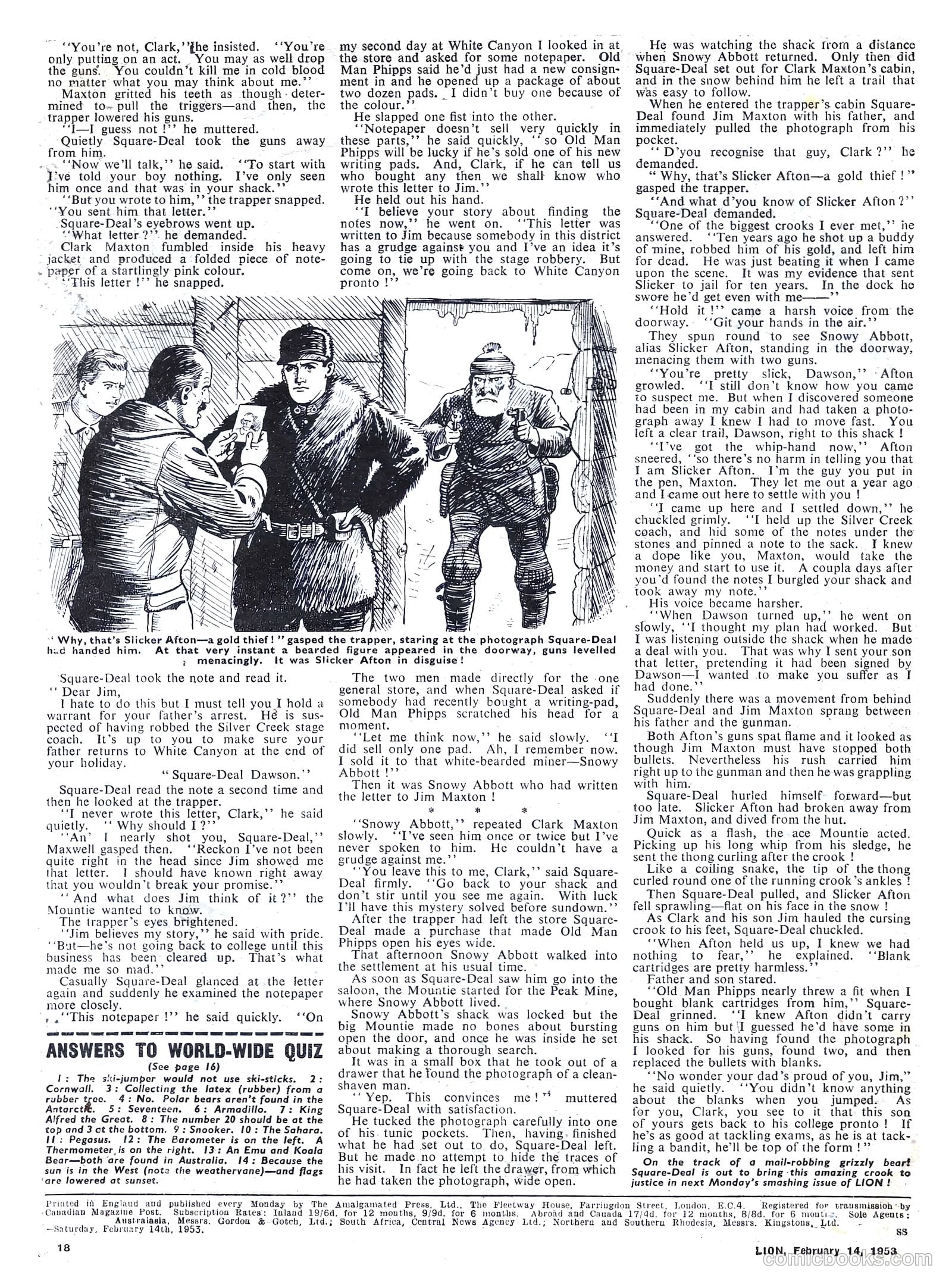 Lion #52 — page 18 of 20