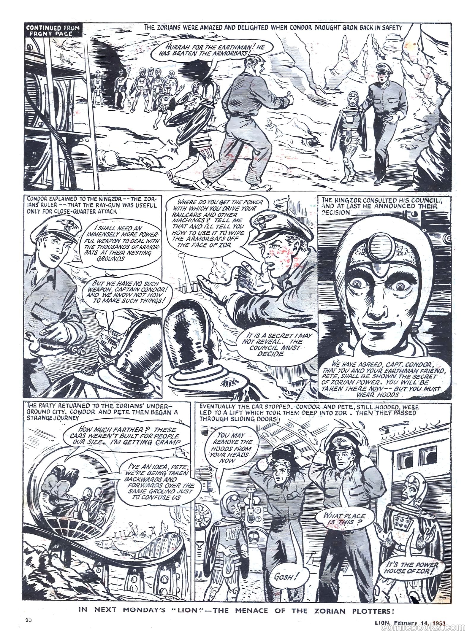 Lion #52 — page 20 of 20