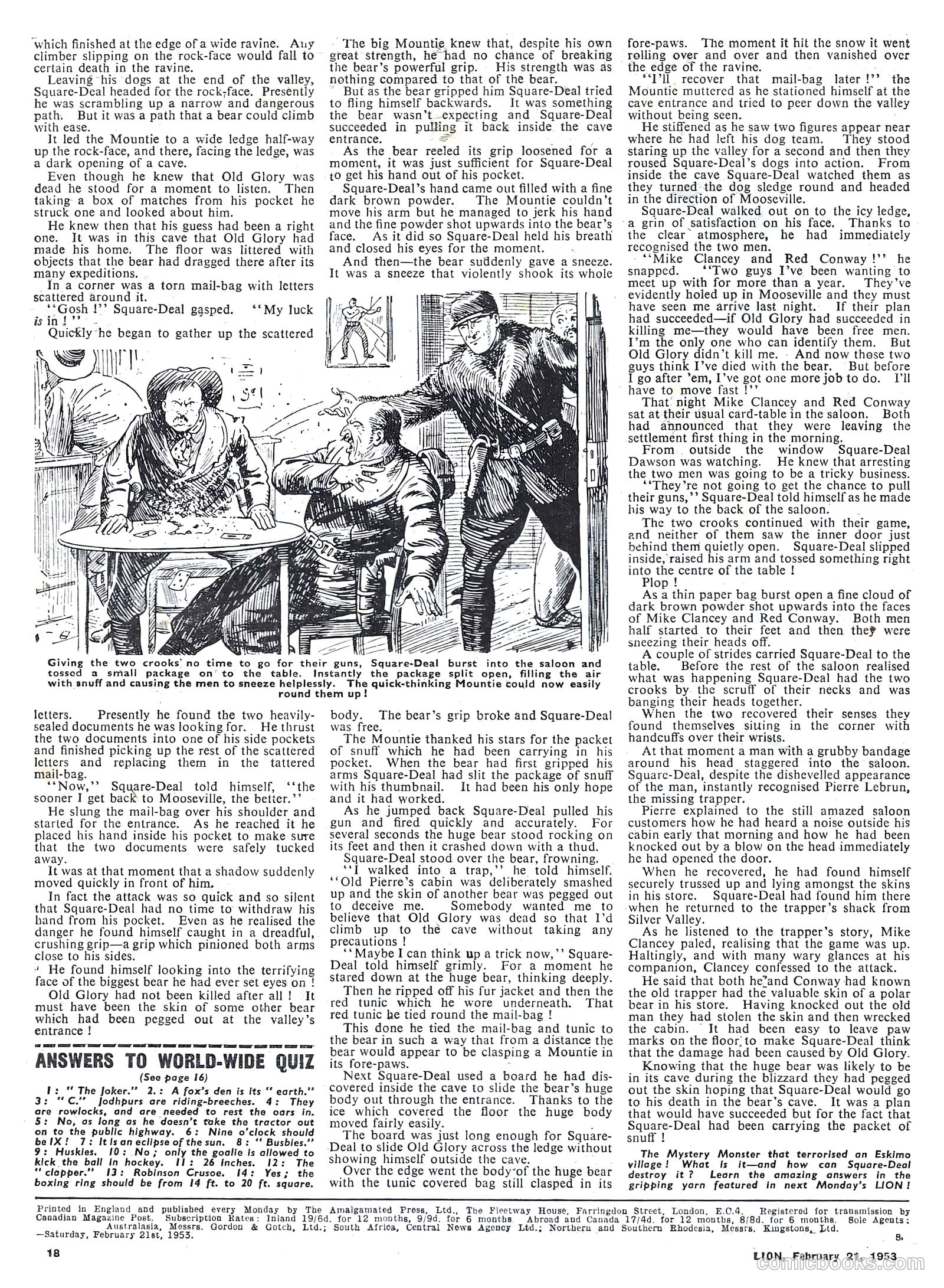 Lion #53 — page 18 of 20