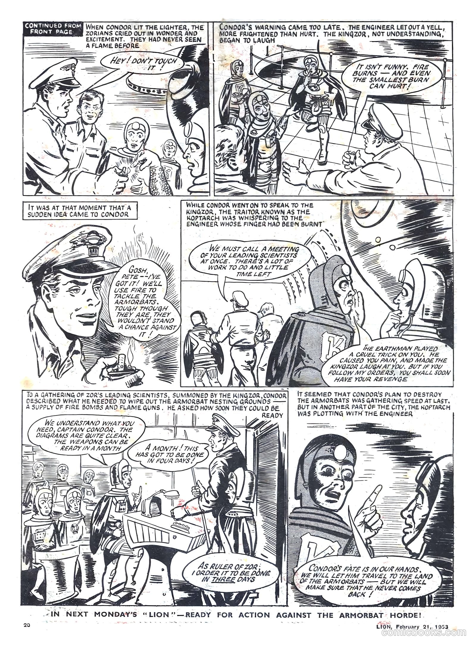 Lion #53 — page 20 of 20