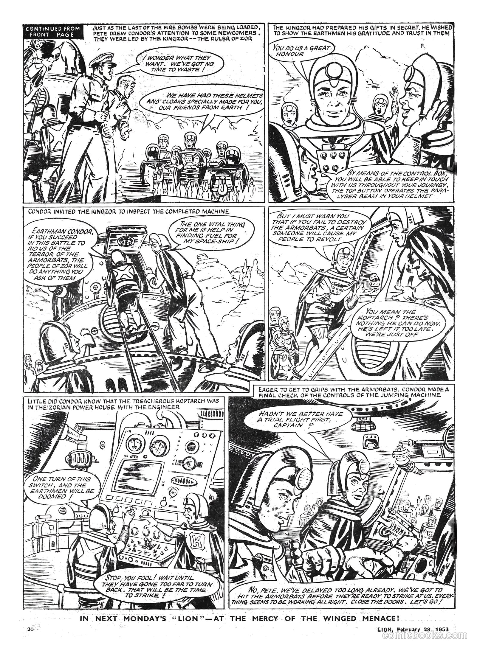 Lion #54 — page 20 of 20