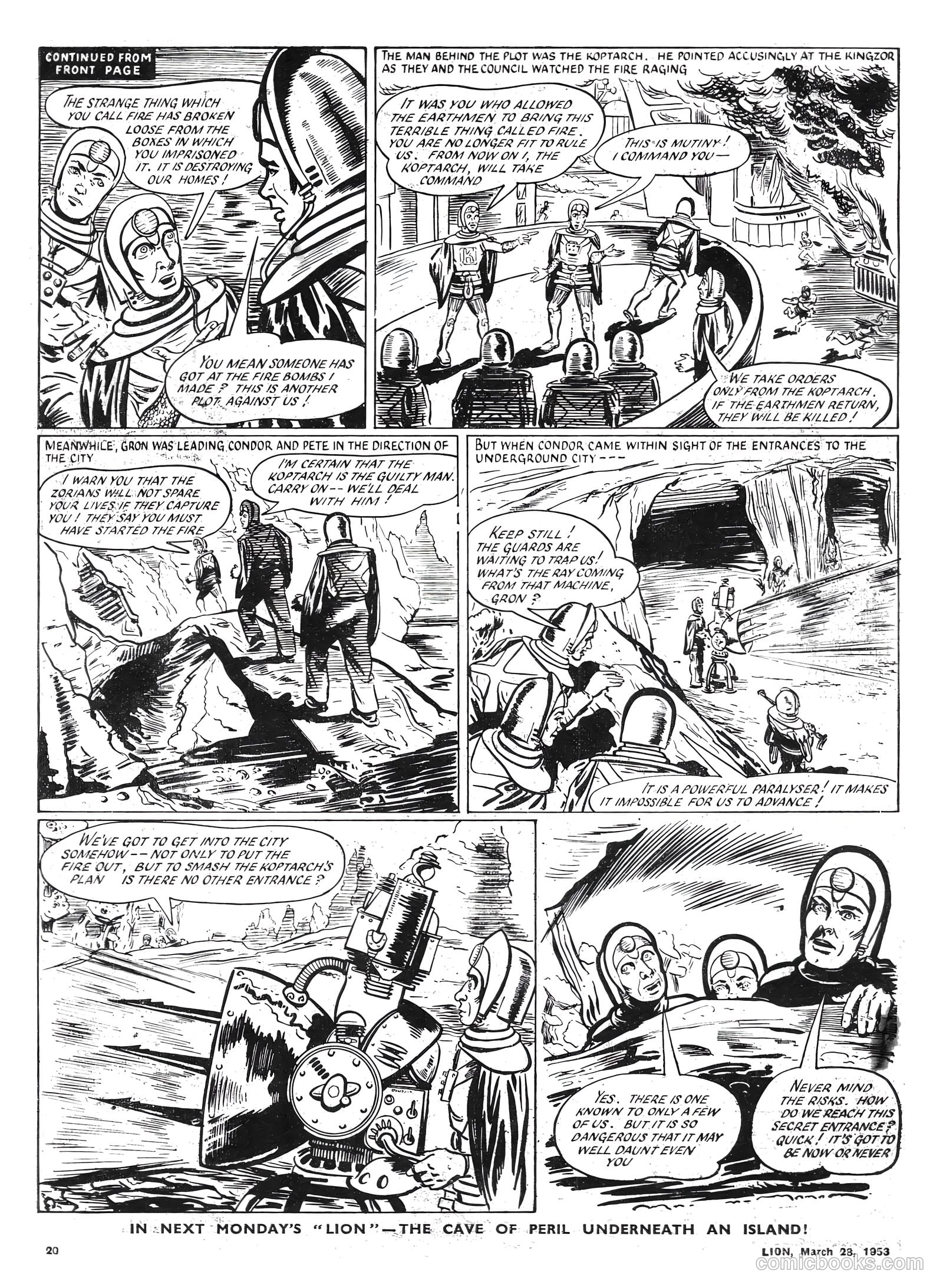Lion #58 — page 20 of 20