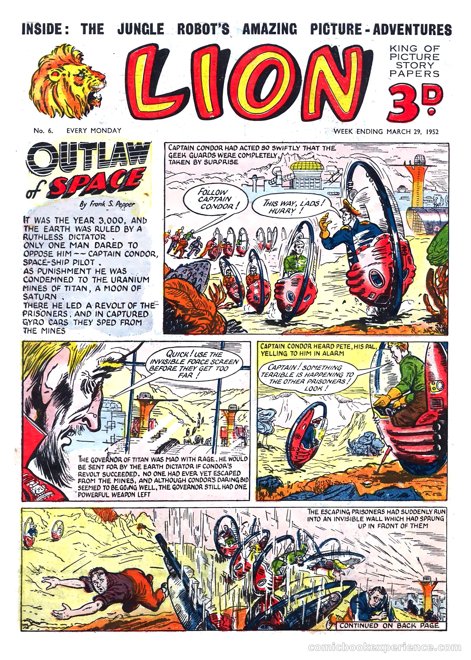 Lion #6 — page 1 of 20