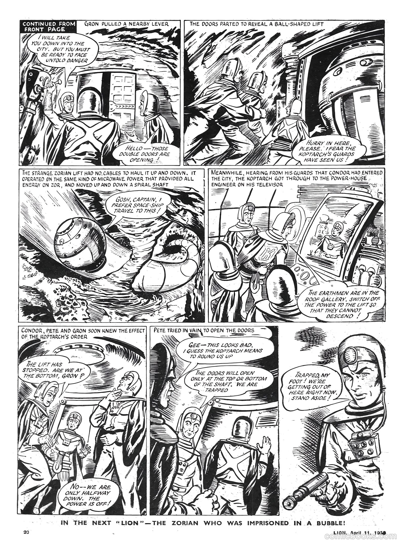Lion #60 — page 20 of 20