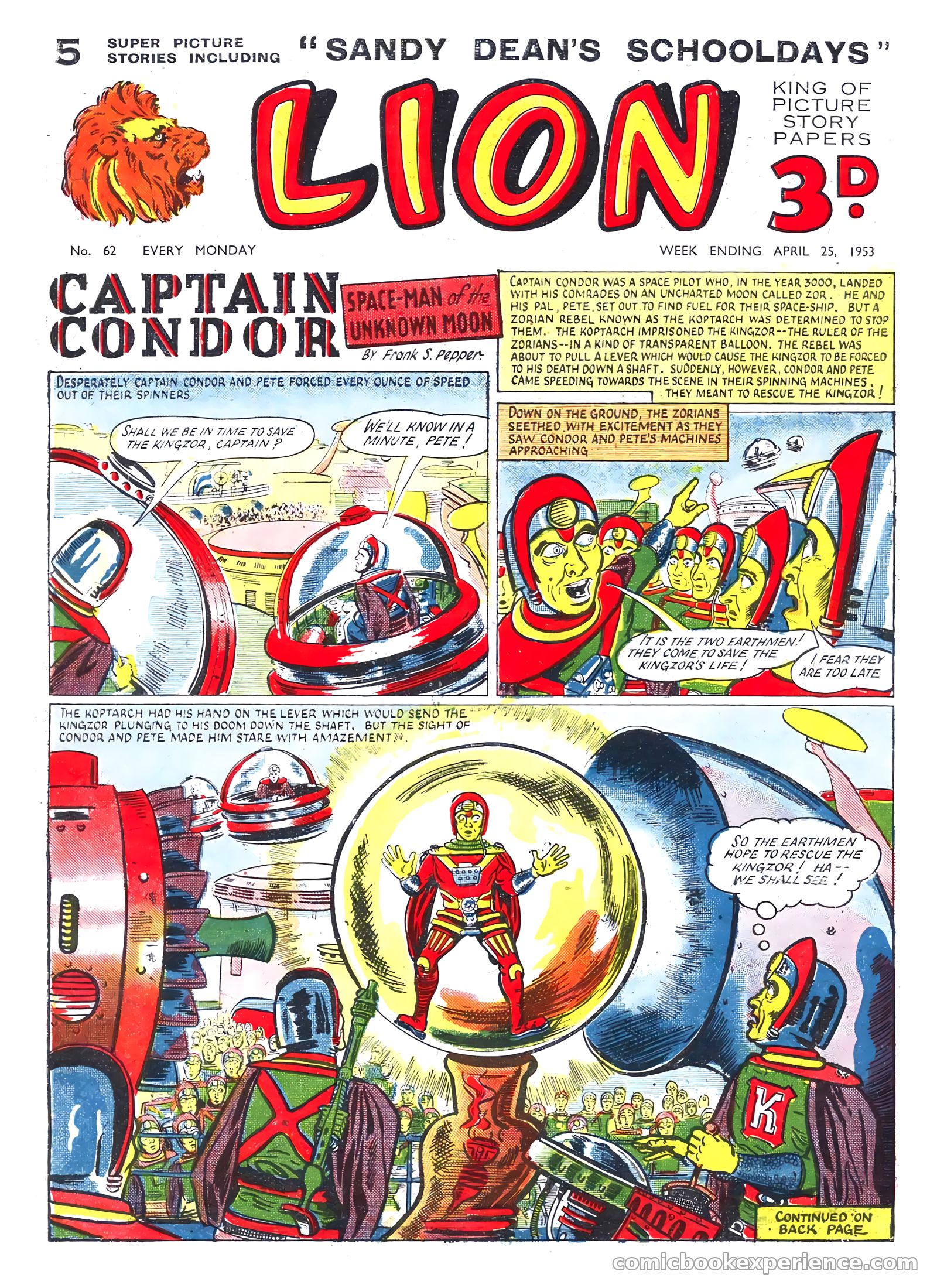 Lion #62 — page 1 of 20