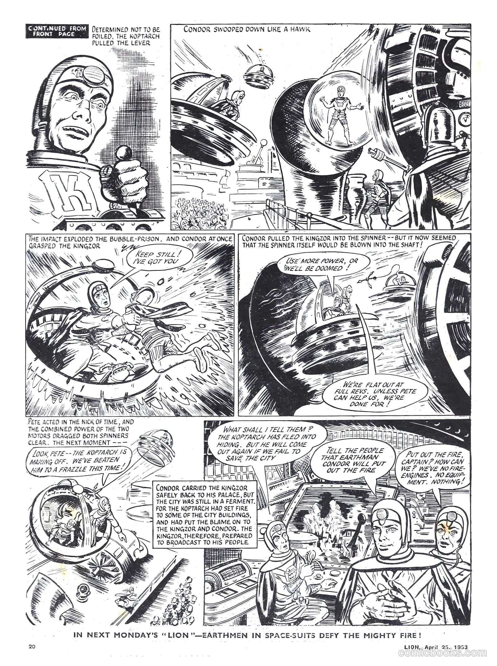 Lion #62 — page 20 of 20
