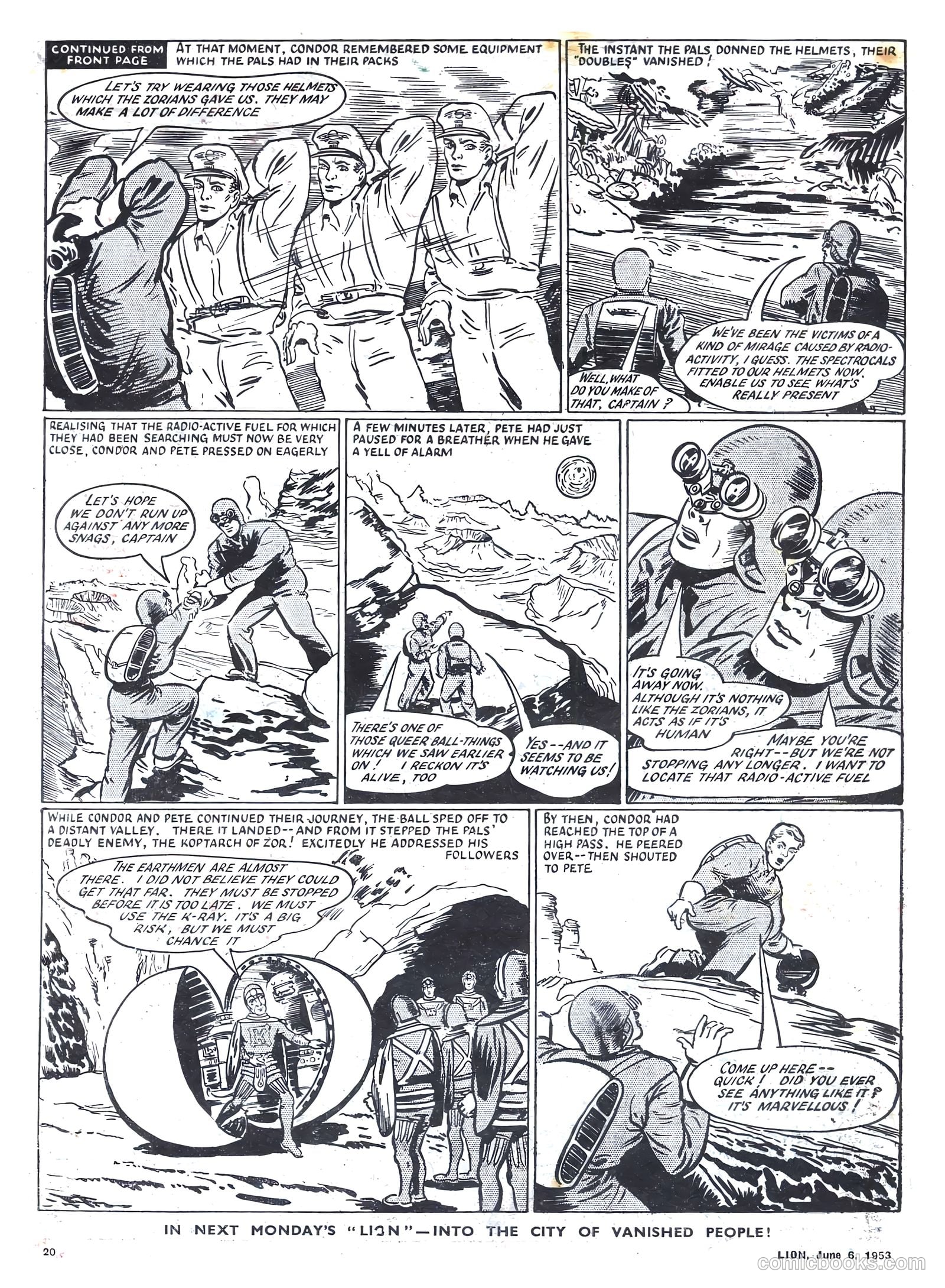 Lion #68 — page 20 of 20