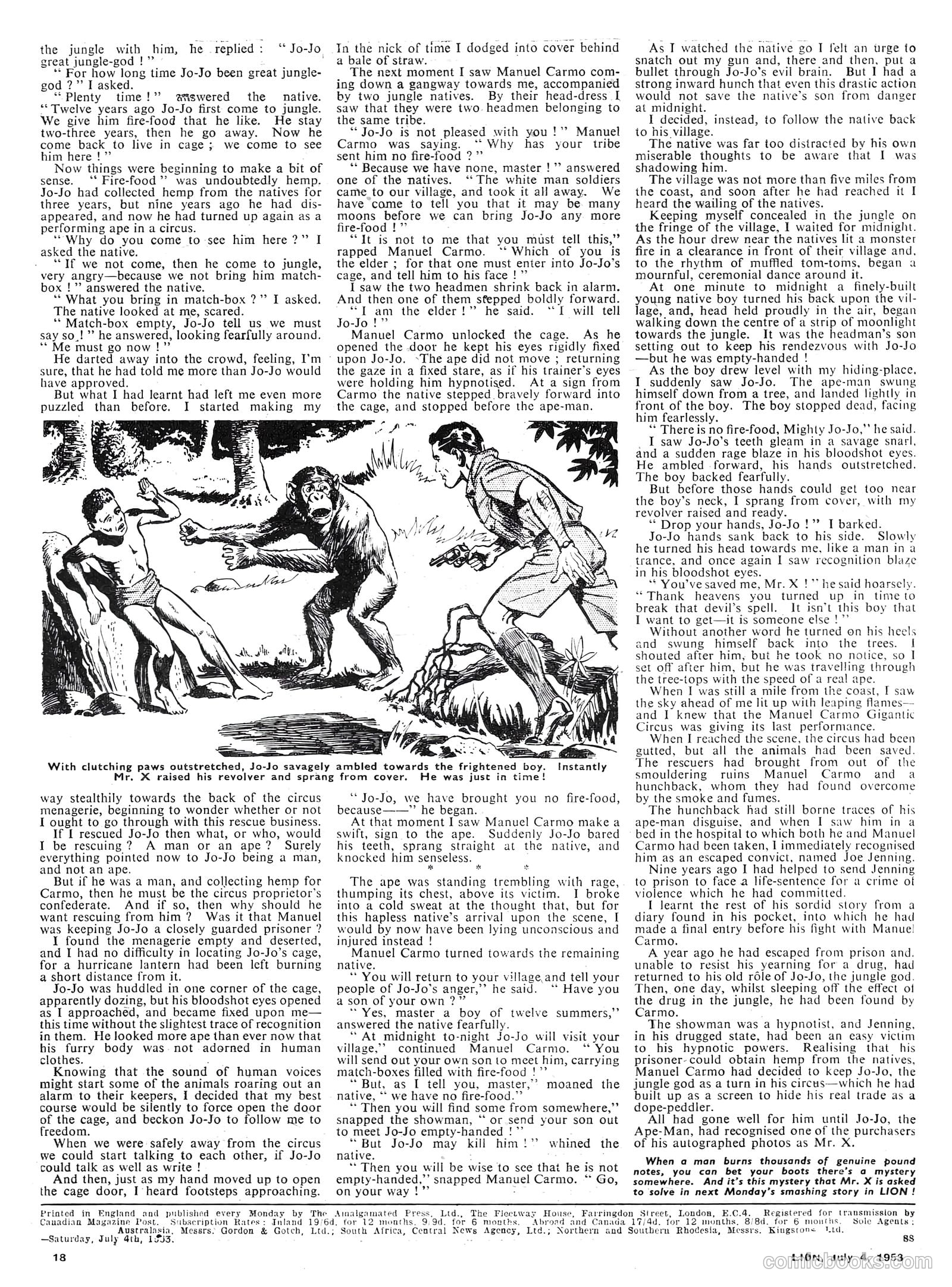 Lion #72 — page 18 of 20