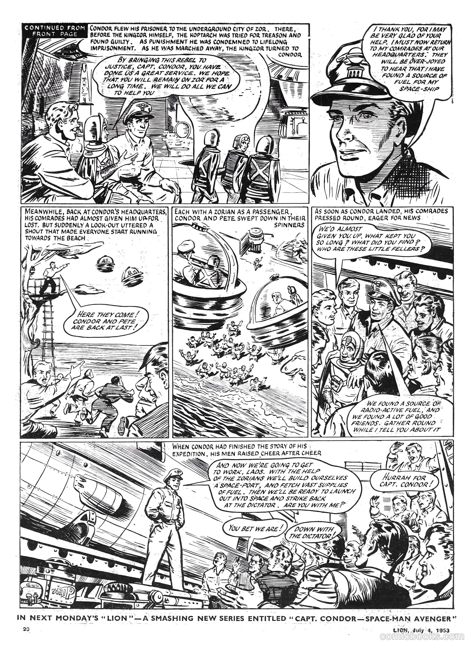 Lion #72 — page 20 of 20