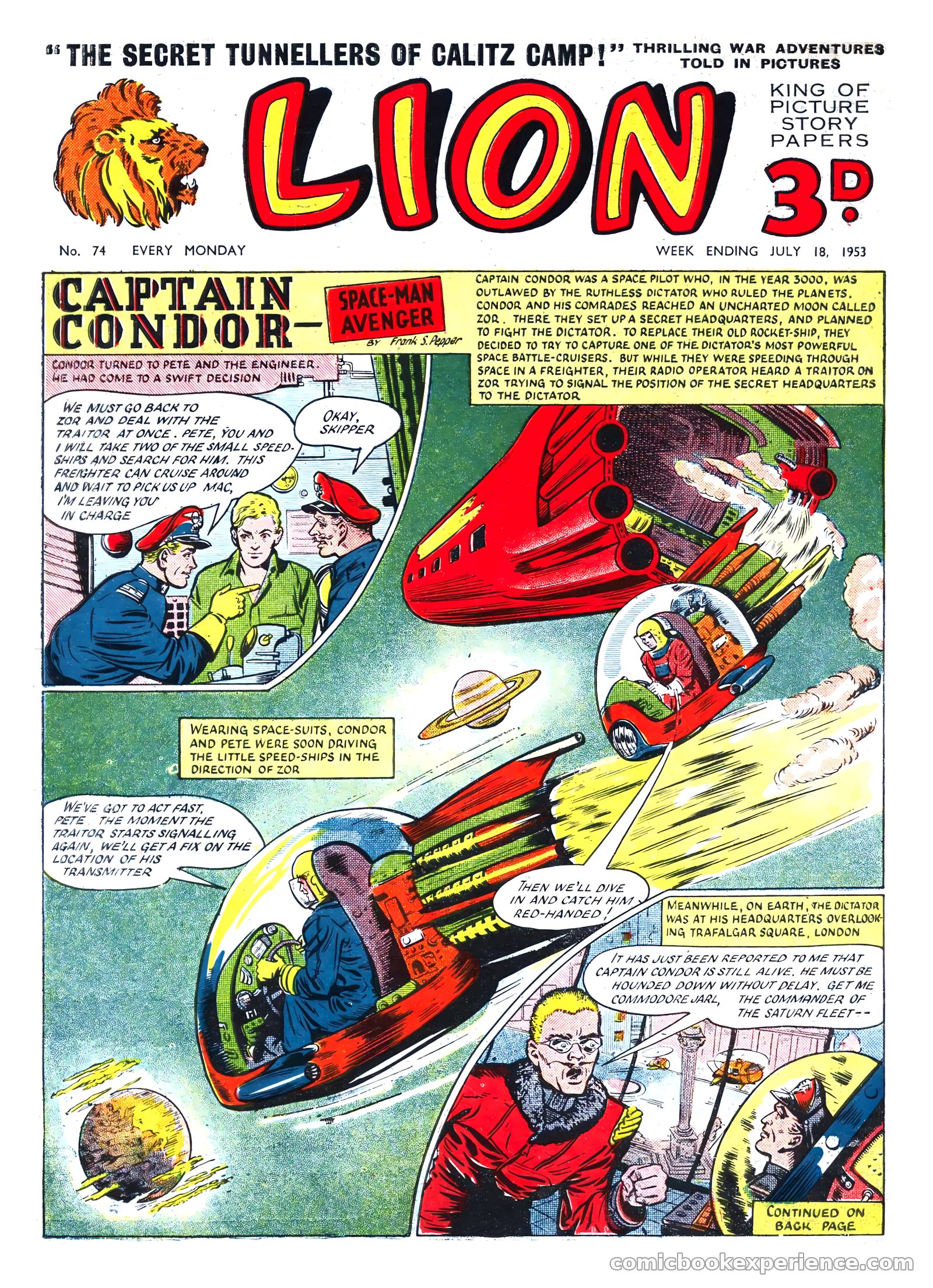 Lion #74 — page 1 of 20