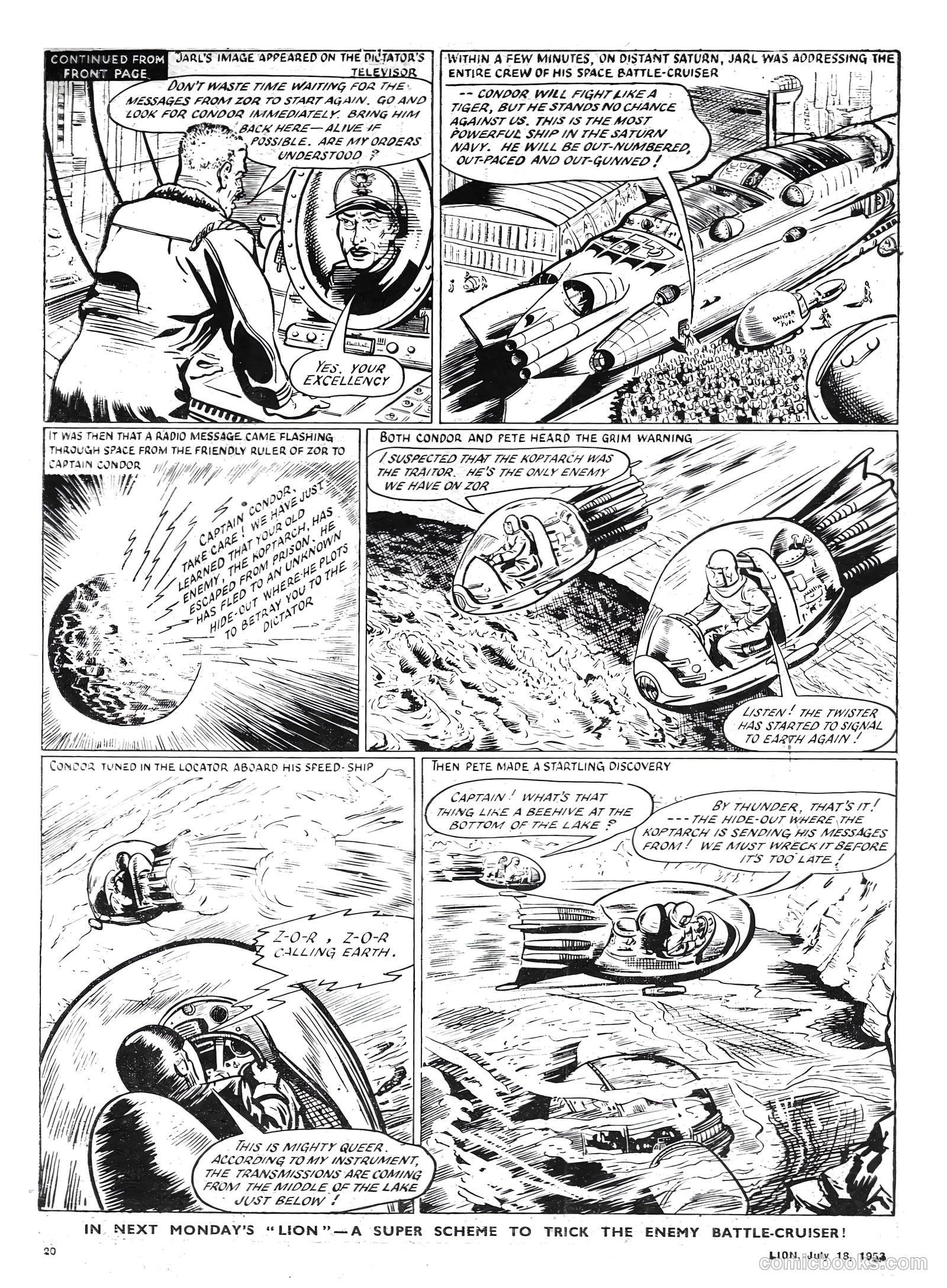 Lion #74 — page 20 of 20