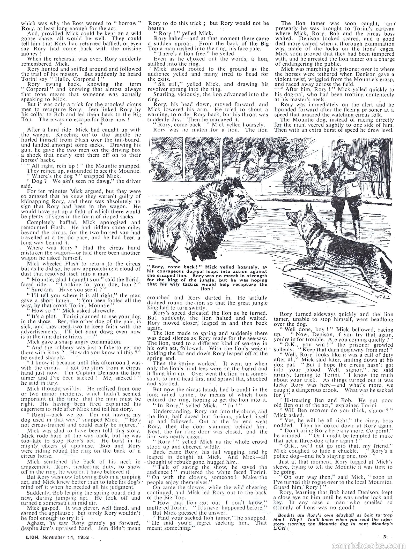 Lion #91 — page 5 of 20