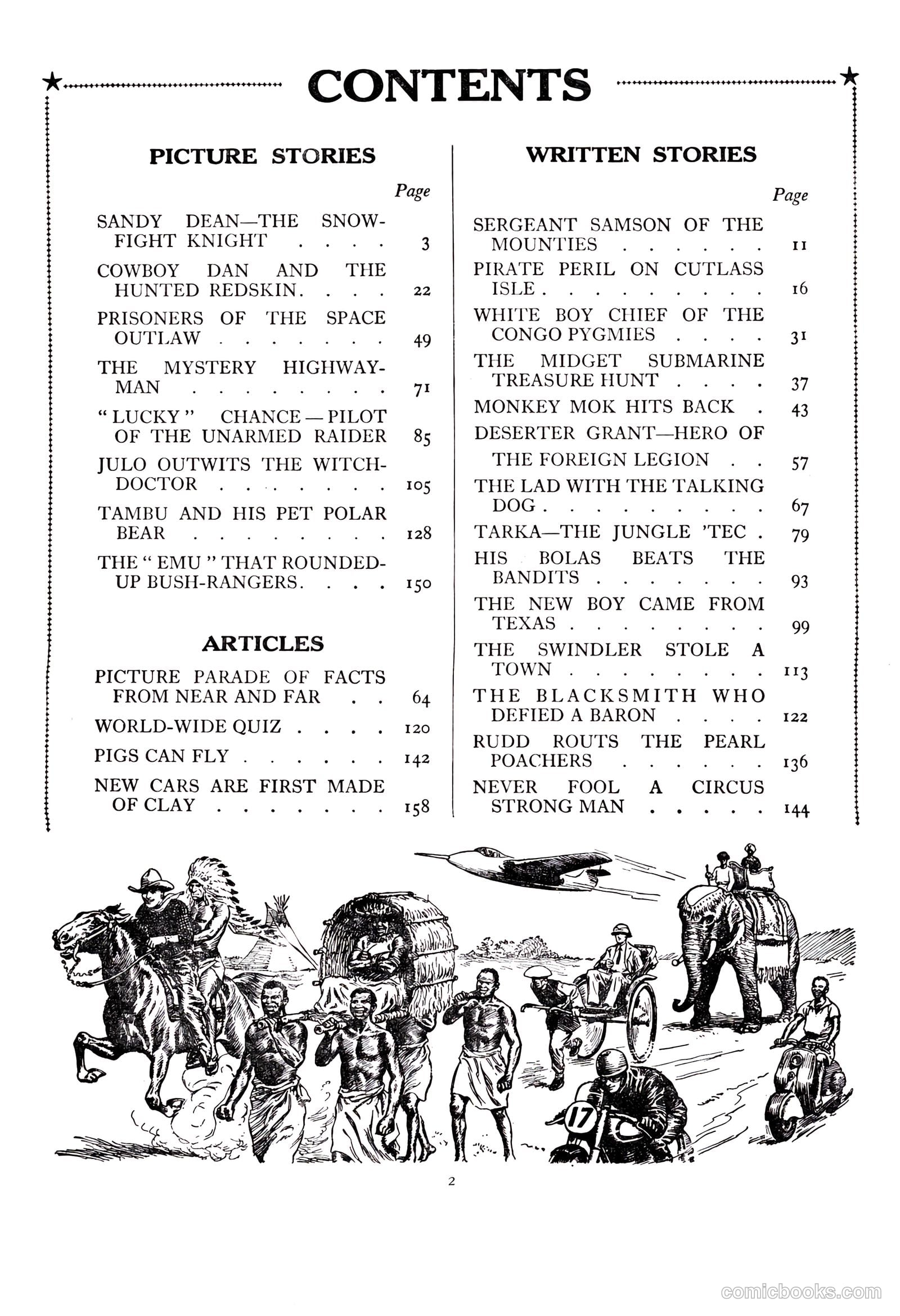 Lion Annual #1958 — page 6 of 163